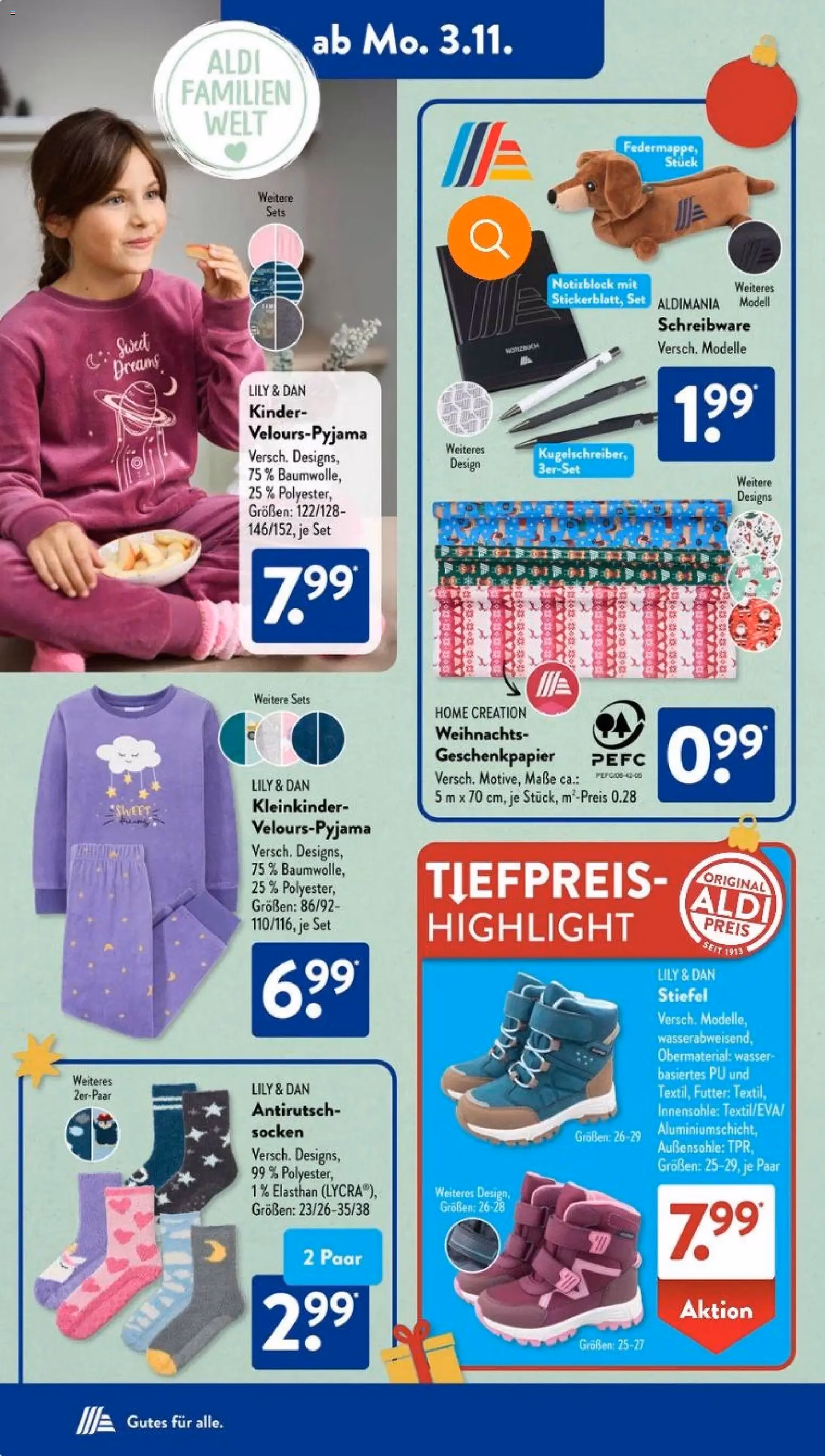 Aldi Süd Prospekt - Gültiger Prospekt ab 03.11.2025, Seite 14 von insgesamt 39 Aldi Süd Prospekt - Gültiger Prospekt ab 03.11.2025, Seite 14 von insgesamt 39