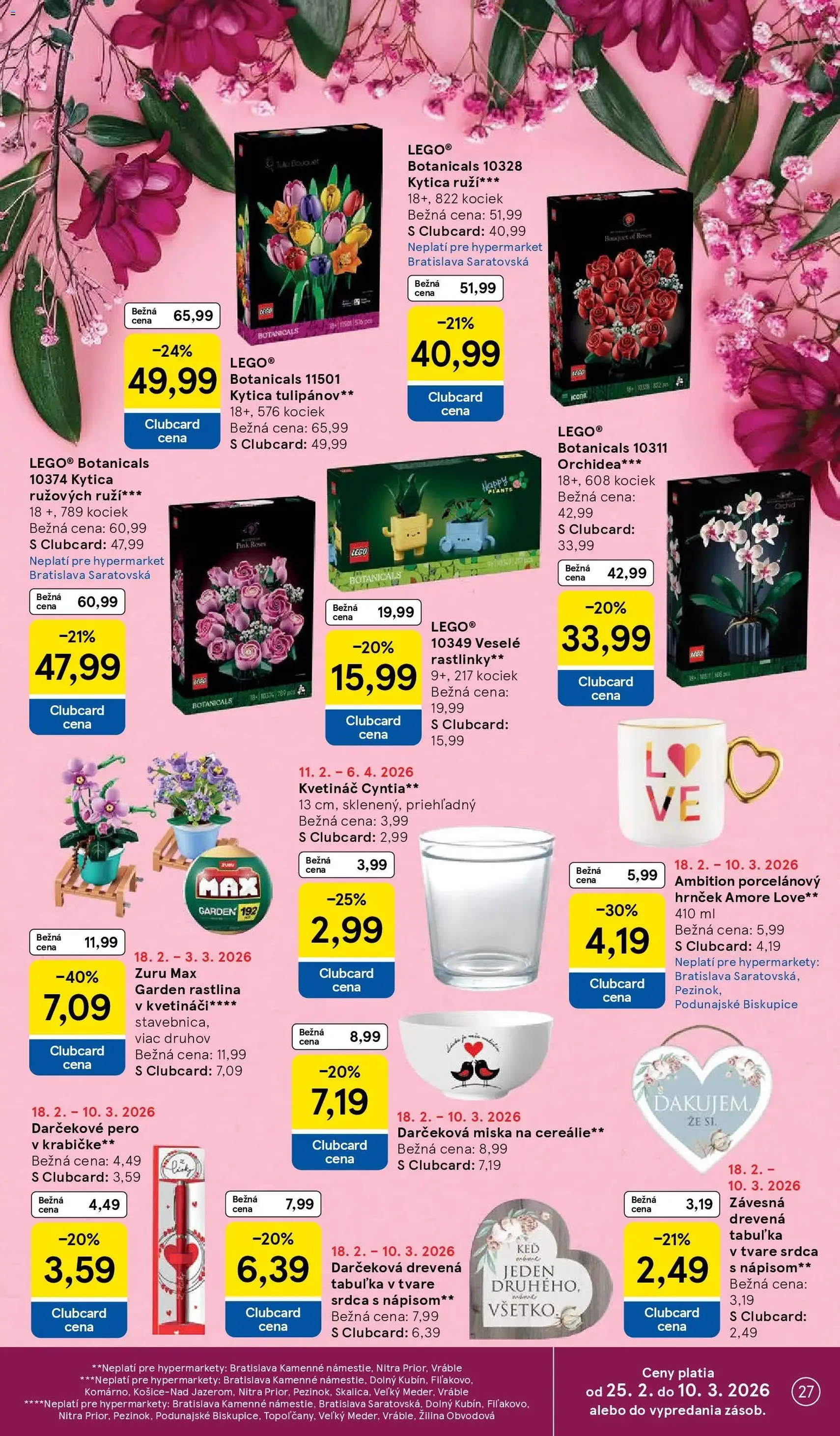 Tesco Hypermarket - leták - platný leták od 25.02.2026 strana 27 z 41