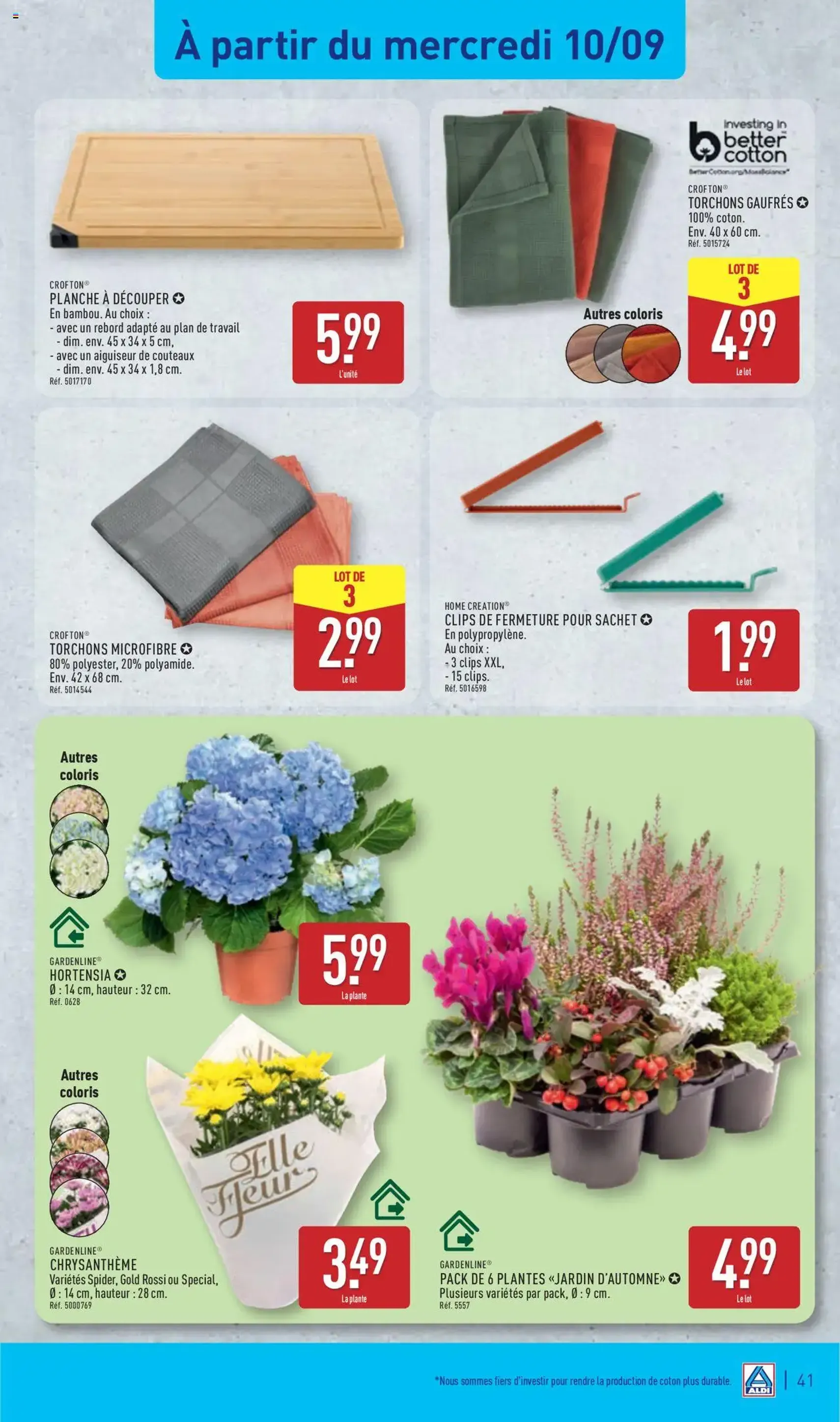 Aldi catalogue semaine 37 - brochure valable à partir du 09/09/2025, page 44 sur 52 Aldi catalogue semaine 37 - brochure valable à partir du 09/09/2025, page 44 sur 52