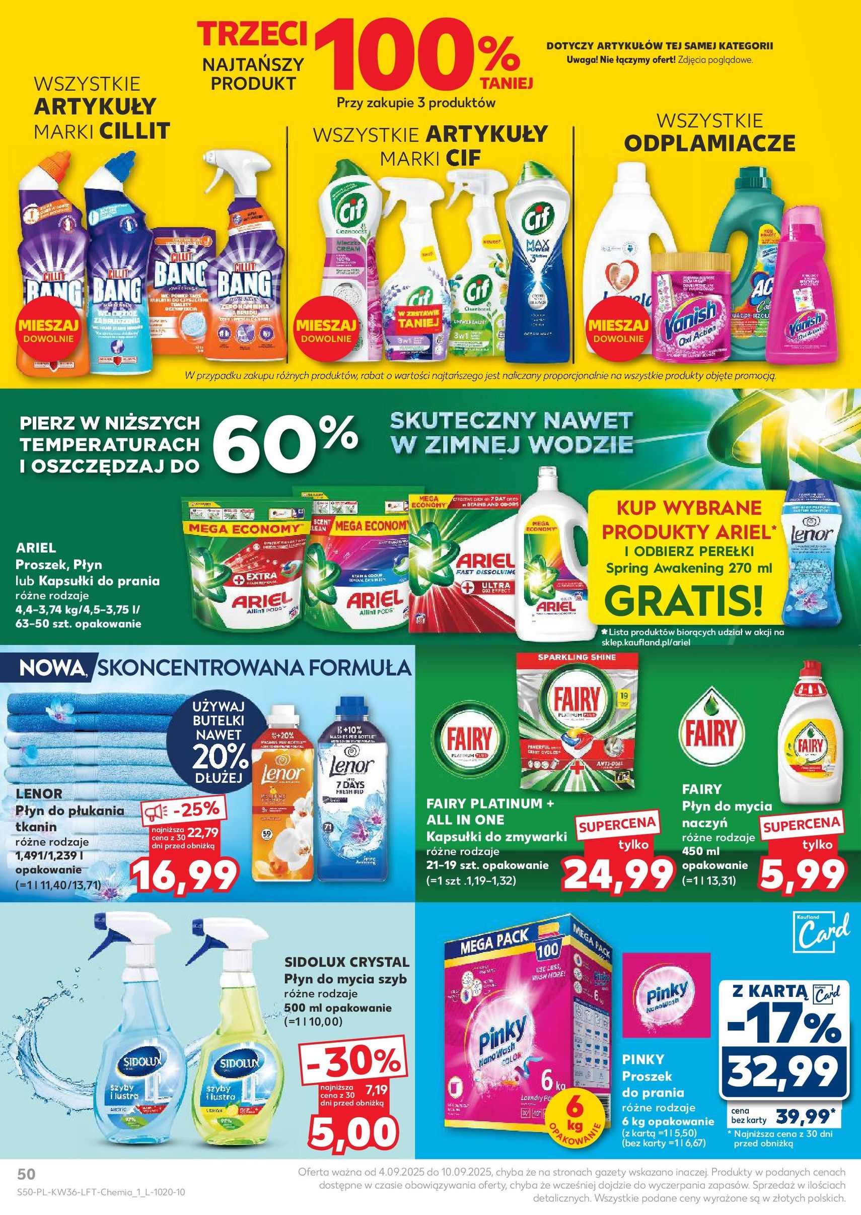 Kaufland gazetka - ważny gazetka od 04.09.2025 strona 50 z 57 Kaufland gazetka - ważny gazetka od 04.09.2025 strona 50 z 57