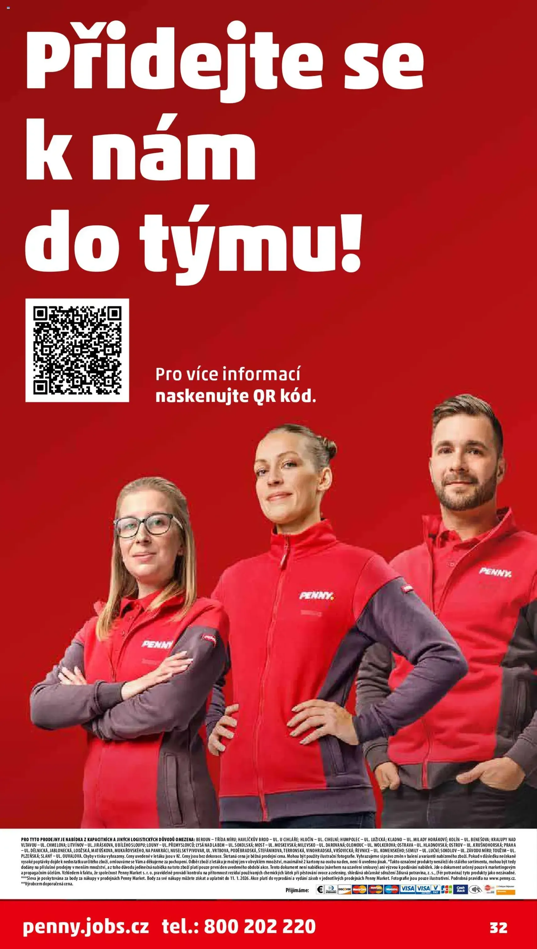 Penny Market leták - Čtvrtečník - platný leták od 02.01.2026 strana 32 z 32