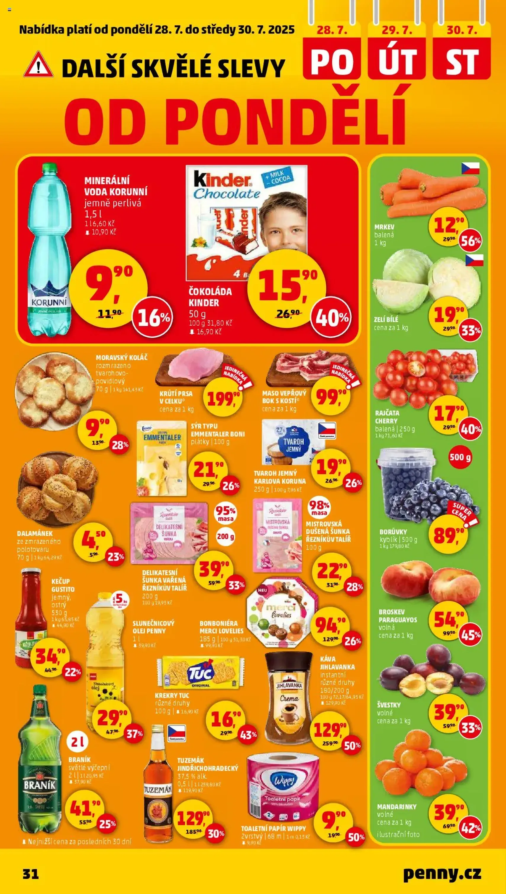 Penny Market leták - Čtvrtečník - platný leták od 24.07.2025 strana 31 z 33 Penny Market leták - Čtvrtečník - platný leták od 24.07.2025 strana 31 z 33
