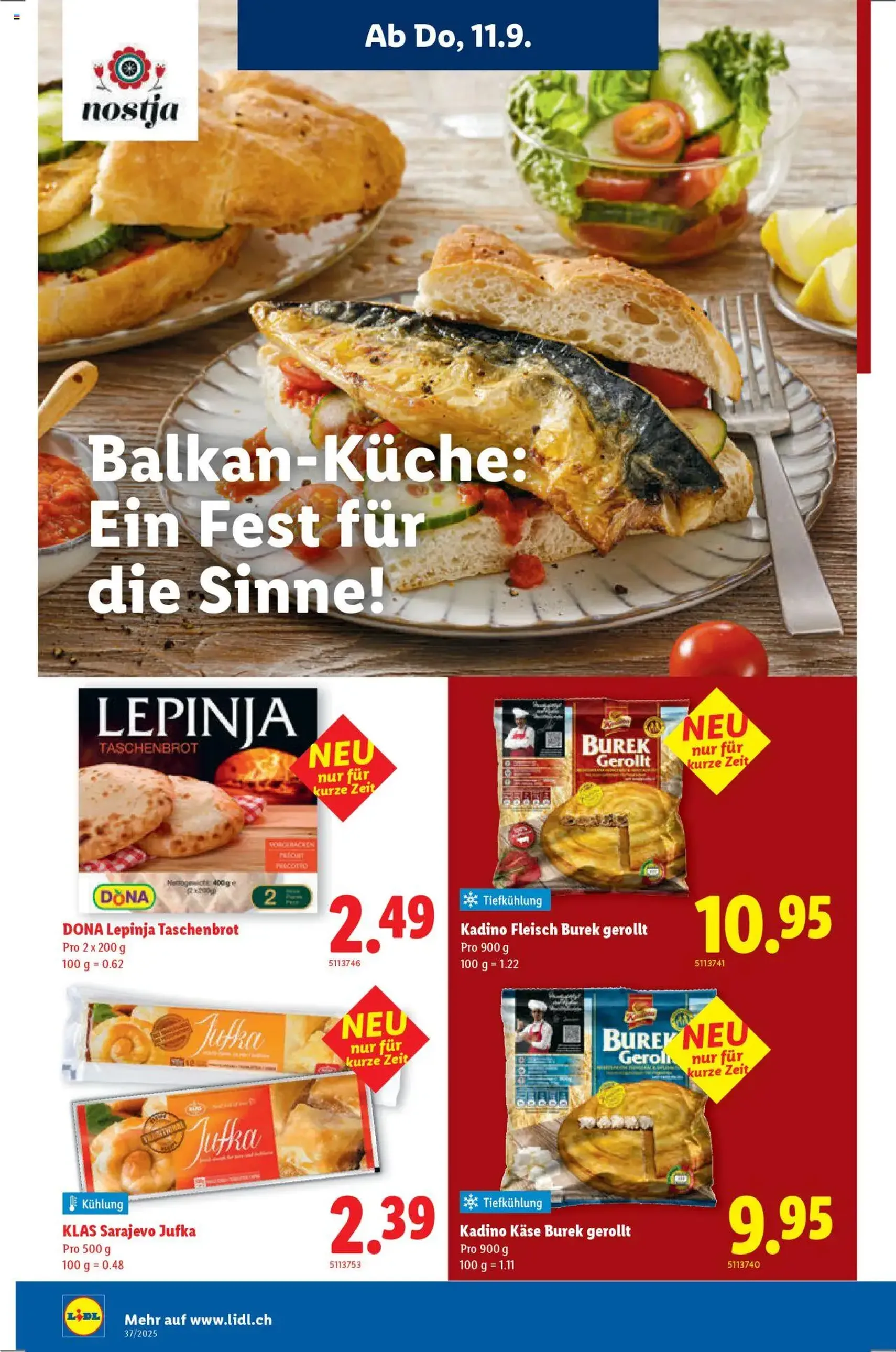 Lidl Aktionen - Gültiger Prospekt ab 11.09.2025, Seite 12 von insgesamt 40 Lidl Aktionen - Gültiger Prospekt ab 11.09.2025, Seite 12 von insgesamt 40