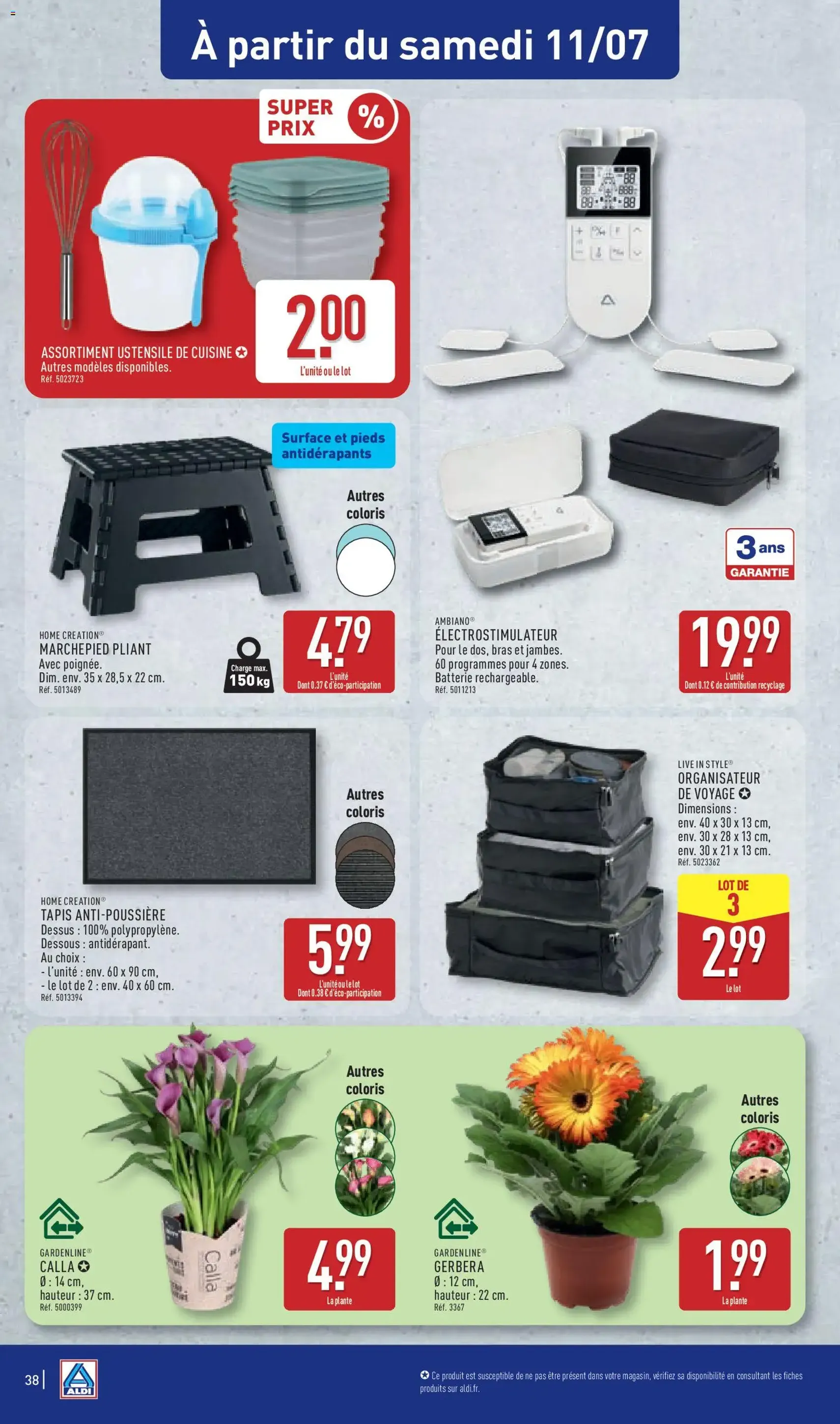 Aldi catalogue - brochure valable à partir du 07/07/2026, page 40 sur 42