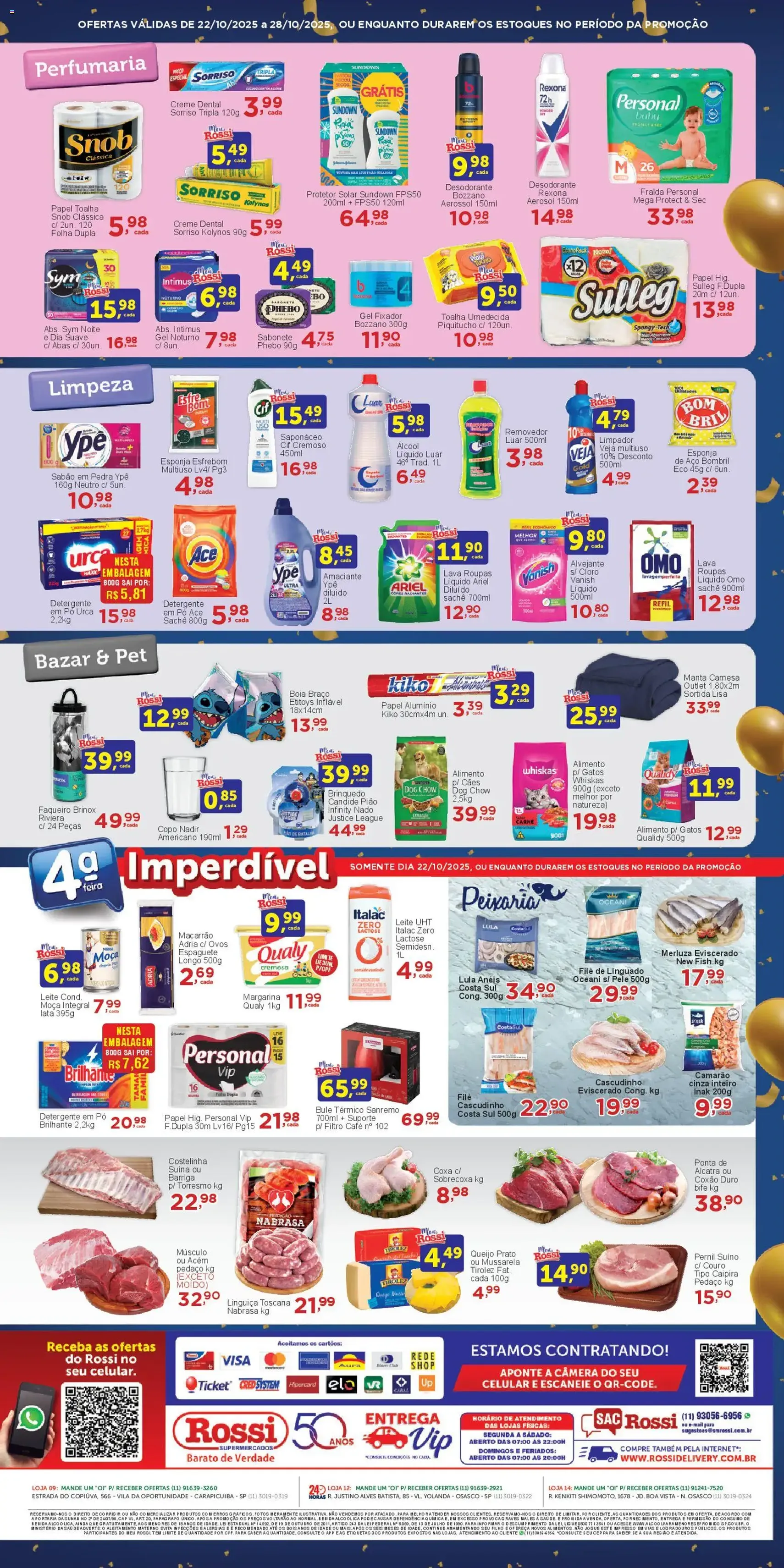 Rossi Supermercados - Ofertas da semana - folheto válido a partir de 22/10/2025 página 4 de 4
