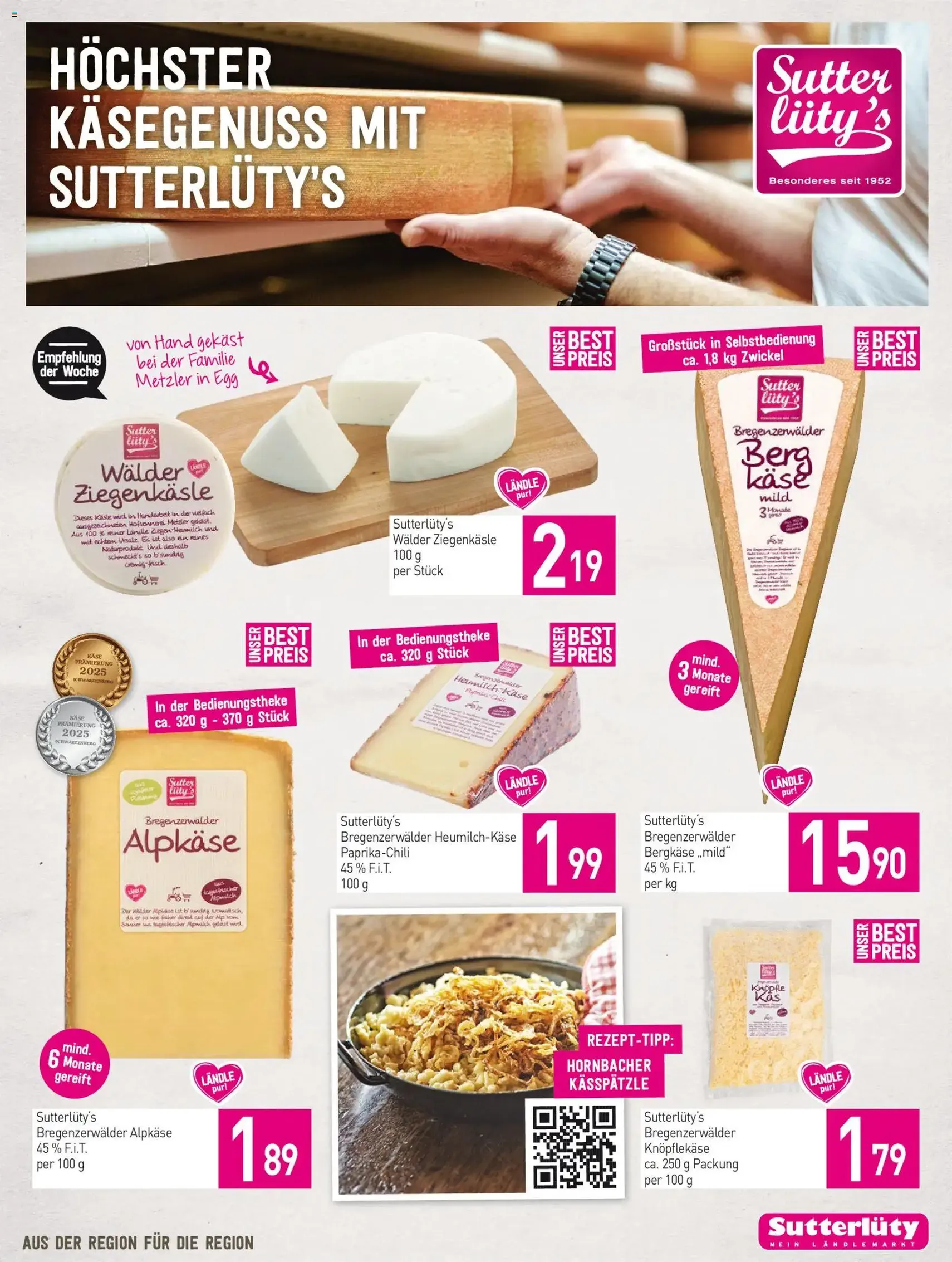 Sutterlüty Flugblatt - Gültiger Prospekt ab 05.02.2026, Seite 15 von insgesamt 20