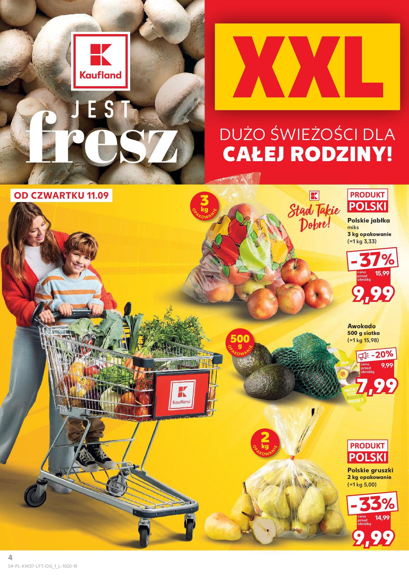 Kaufland gazetka - ważny gazetka od 11.09.2025 strona 4 z 61 Kaufland gazetka - ważny gazetka od 11.09.2025 strona 4 z 61