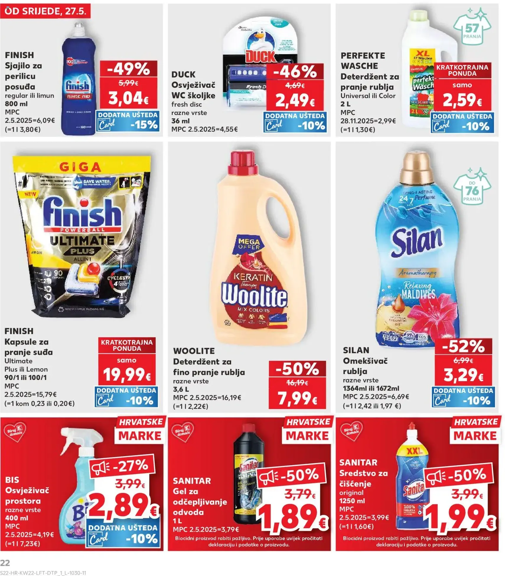 Kaufland HR akciós újság - 2026.05.27. érvényes szórólap 22 oldal 32 oldalból