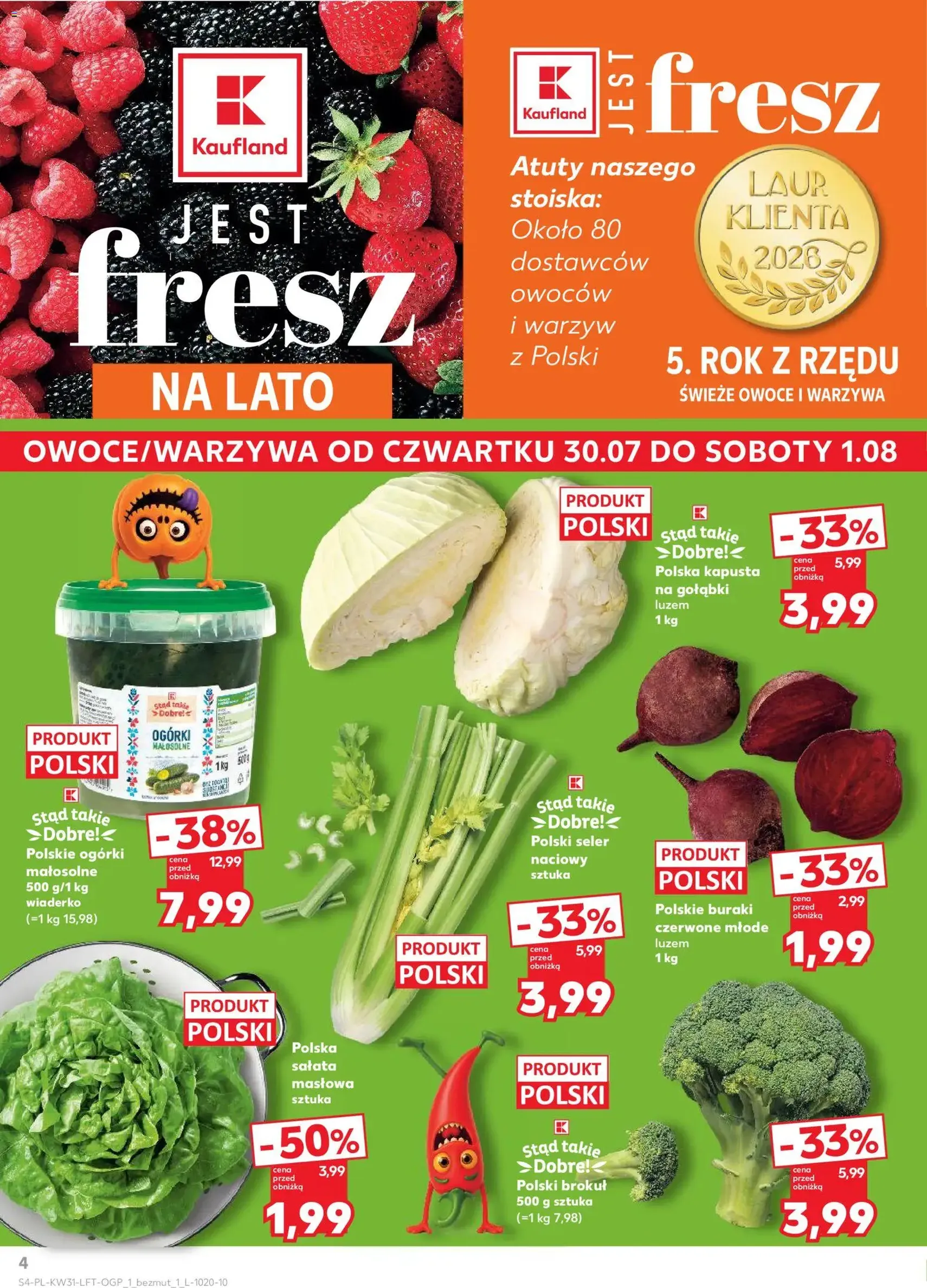 Kaufland gazetka - ważny gazetka od 30.07.2026 strona 4 z 68