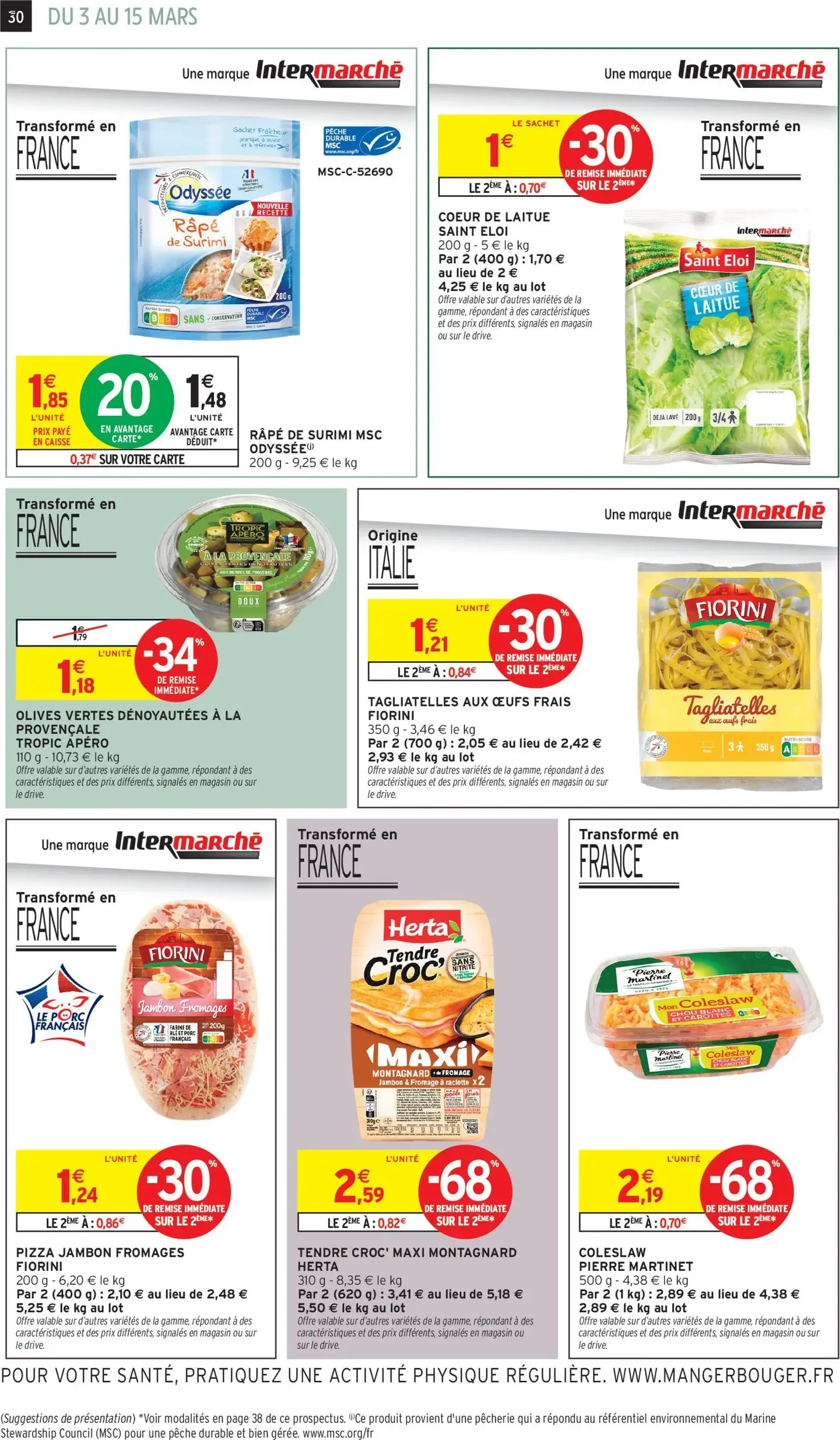 Intermarché catalogue semaine 10 - brochure valable à partir du 03/03/2026, page 30 sur 52