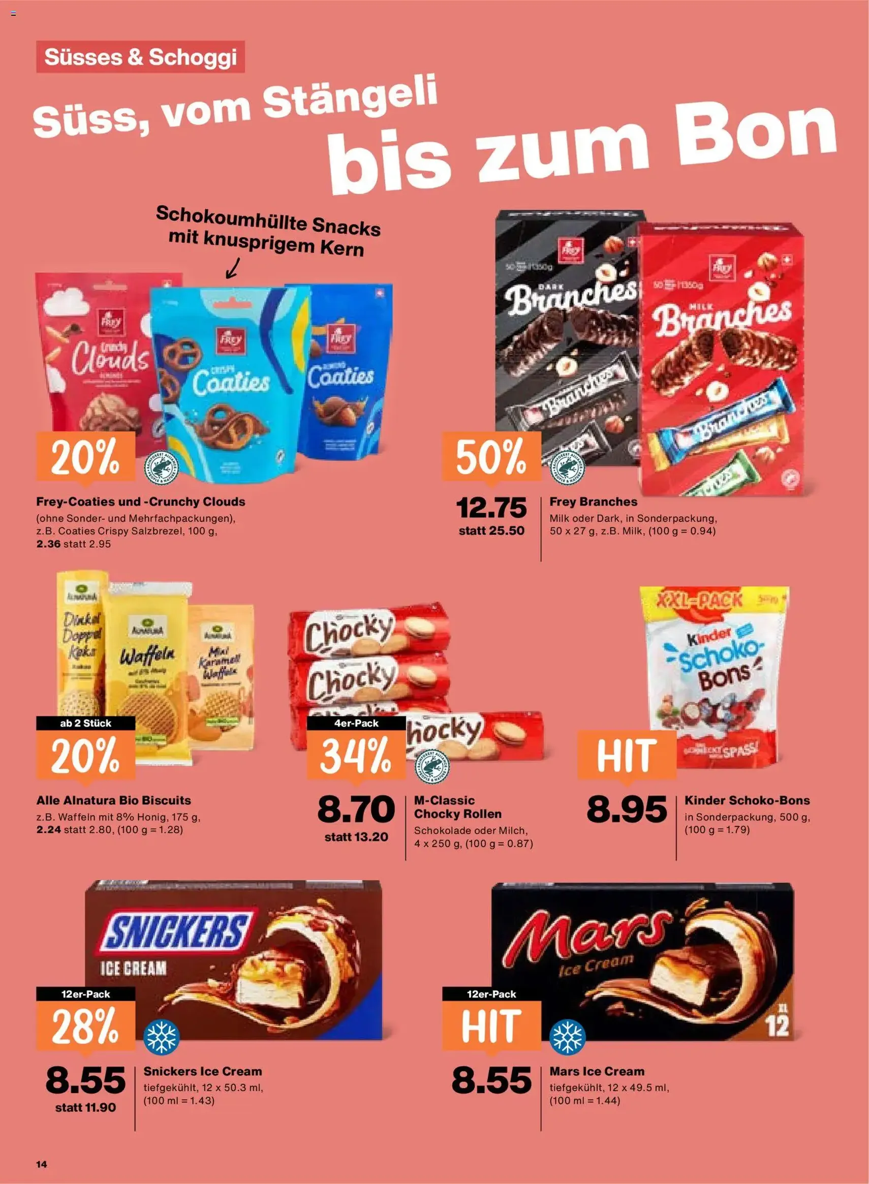 Migros aktionen - Gültiger Prospekt ab 06.08.2026, Seite 14 von insgesamt 24