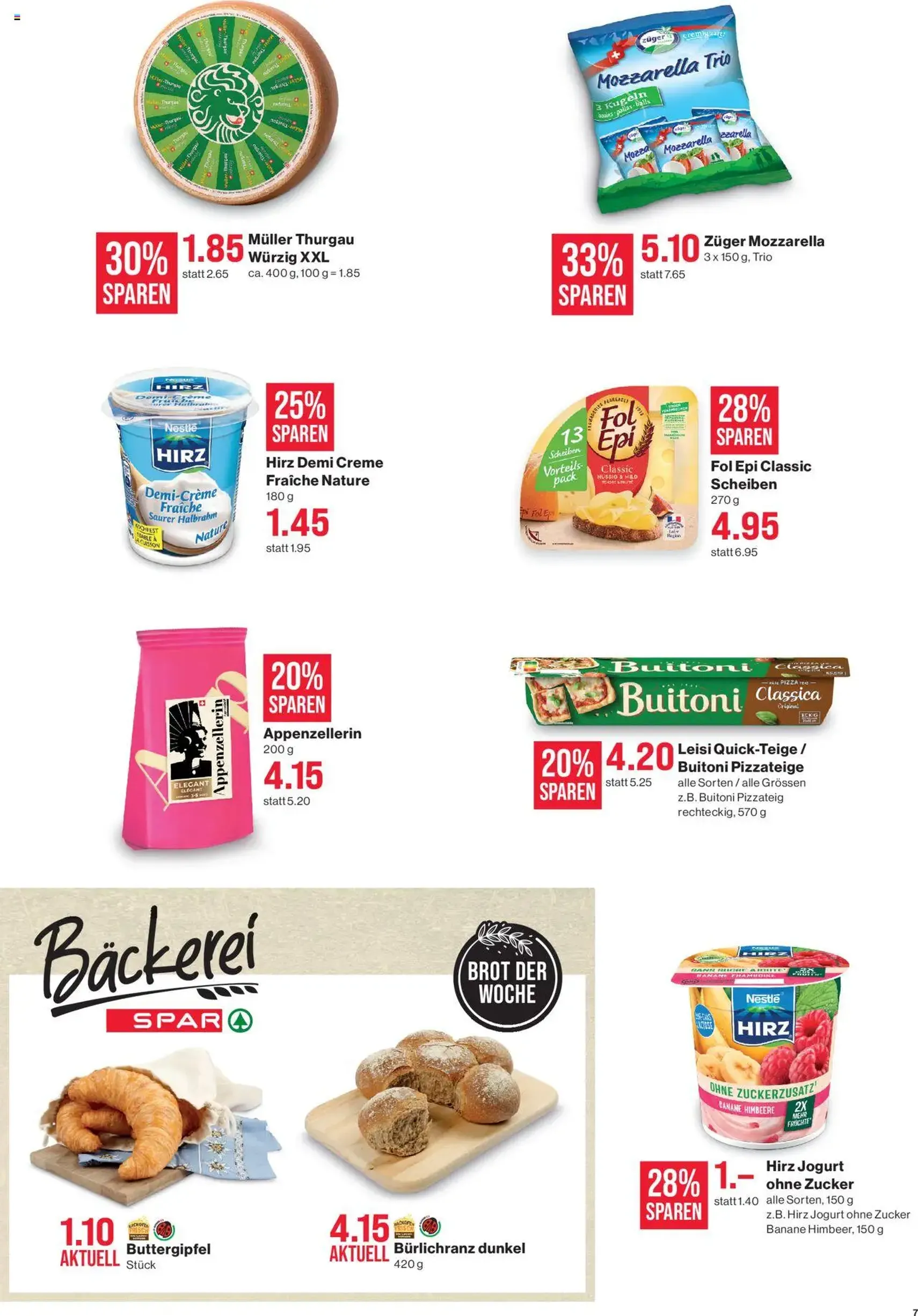 SPAR Aktionen - Gültiger Prospekt ab 21.08.2025, Seite 7 von insgesamt 24