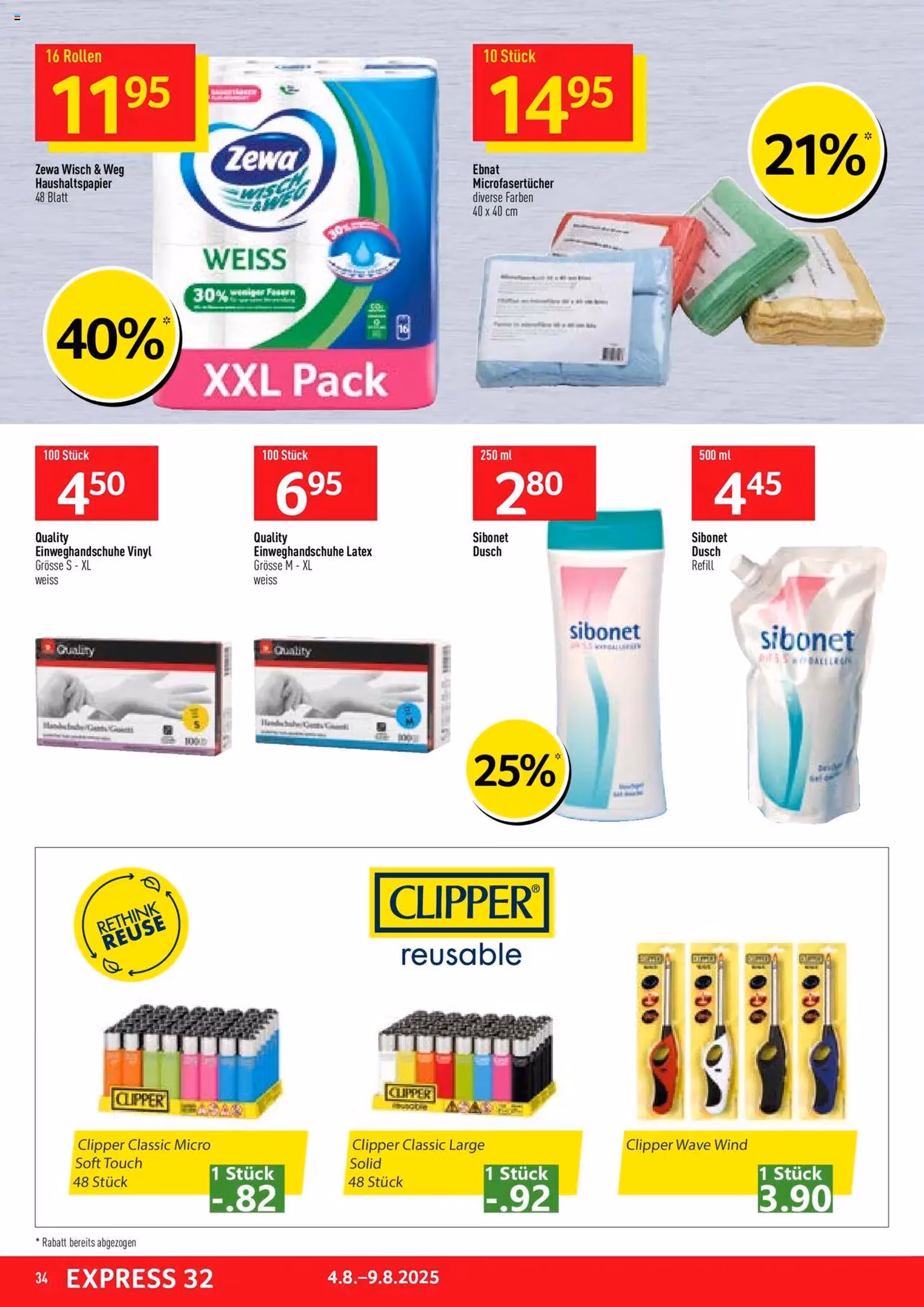 Prodega Aktionen - Gültiger Prospekt ab 04.08.2025, Seite 34 von insgesamt 40 Prodega Aktionen - Gültiger Prospekt ab 04.08.2025, Seite 34 von insgesamt 40