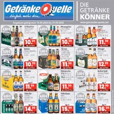 Getränke Quelle Prospekt - Prospekt Vorschau gültig ab 15.09.2025