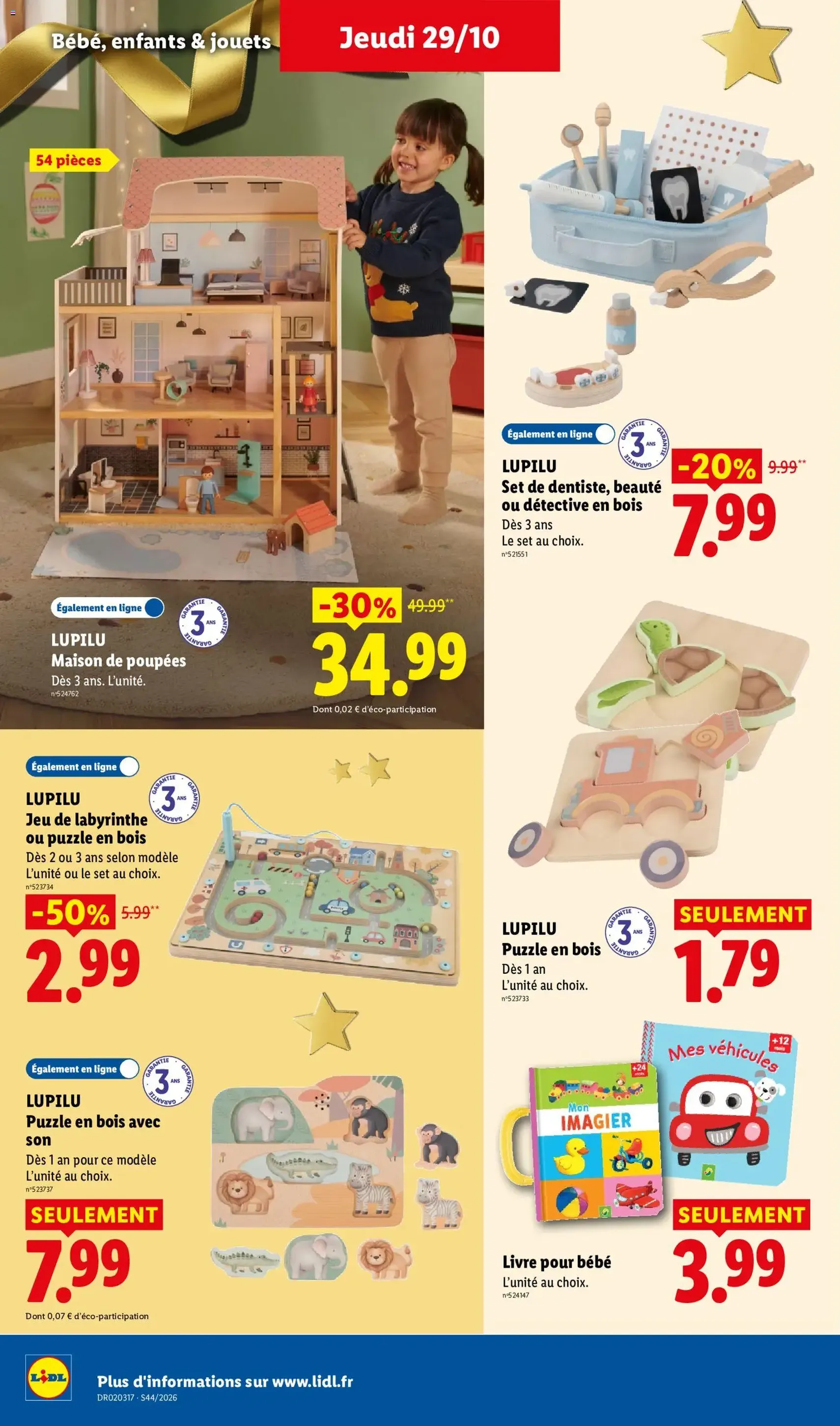 LIDL catalogue - brochure valable à partir du 29/10/2026, page 44 sur 64