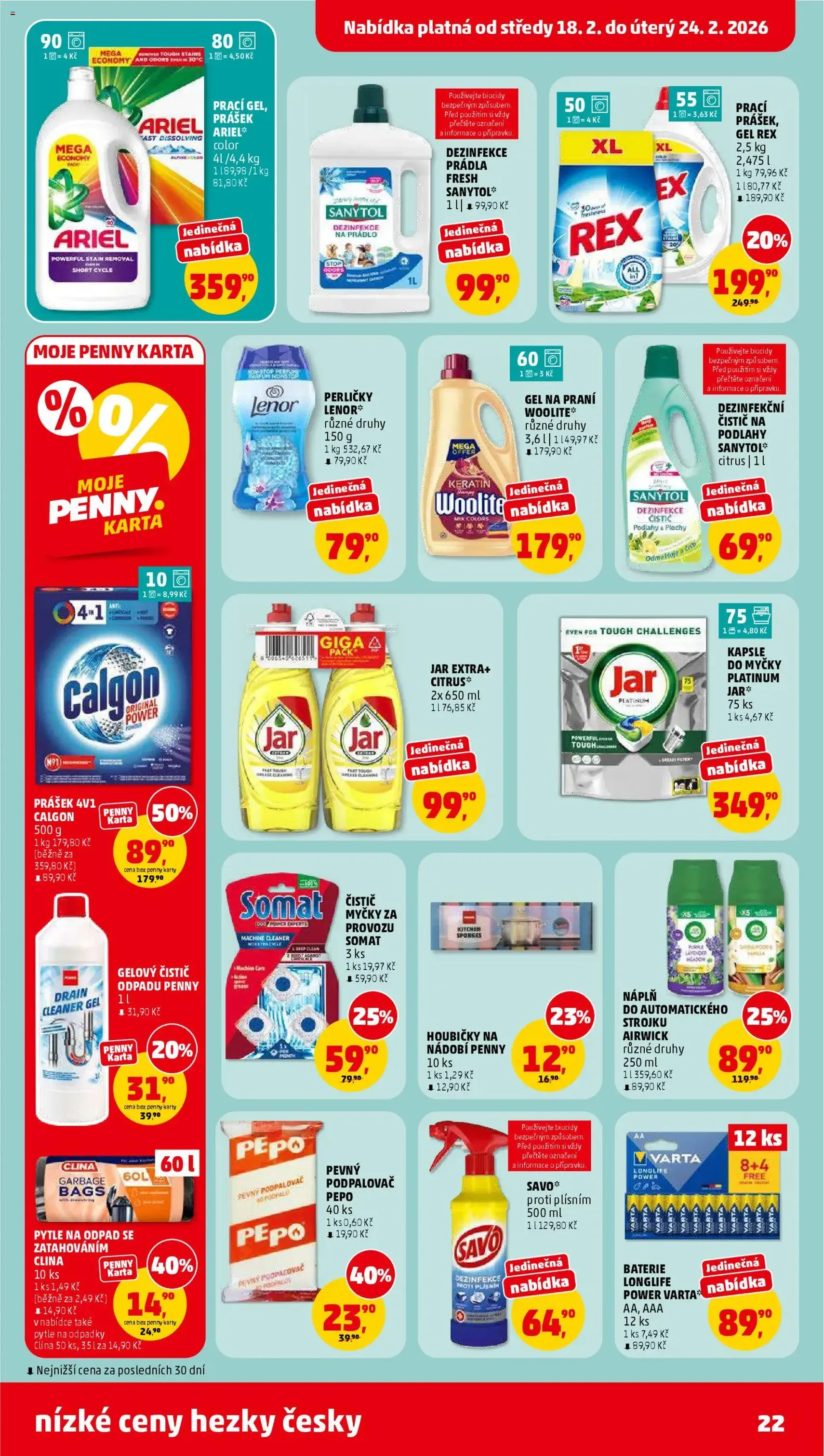 Penny Market leták - Čtvrtečník - platný leták od 18.02.2026 strana 22 z 33