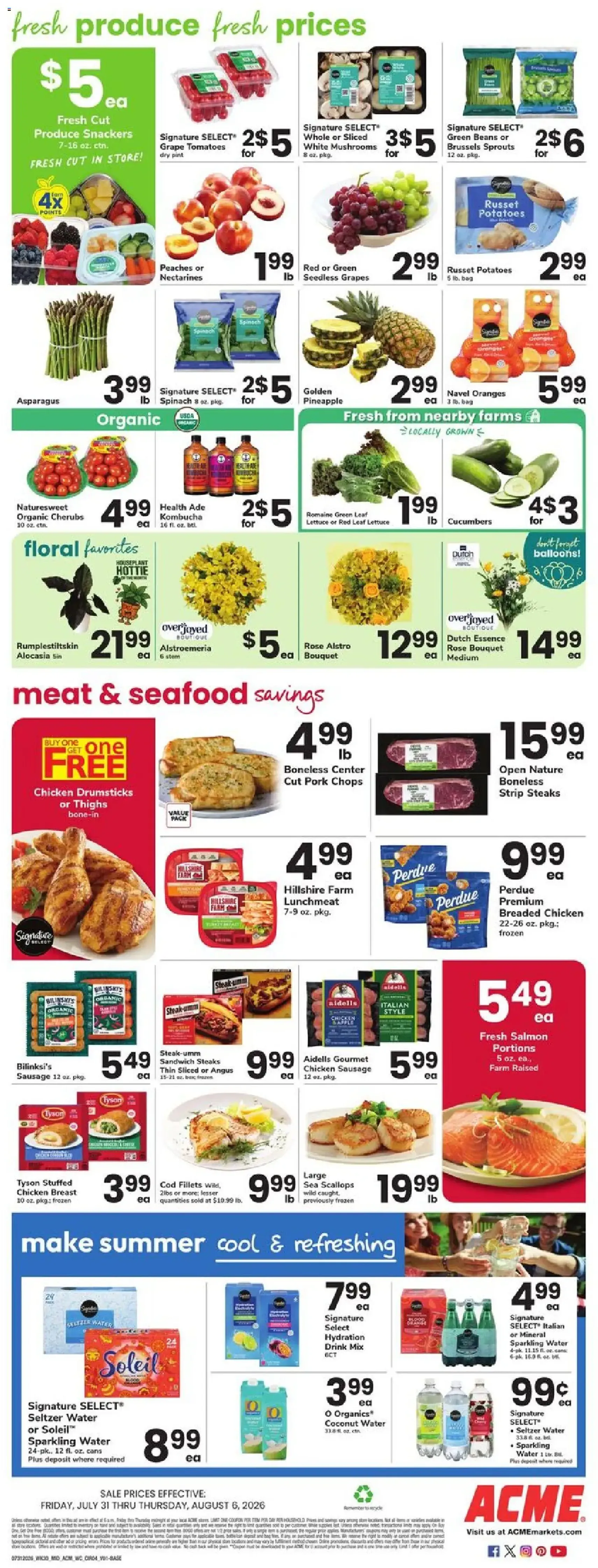 Acme Weekly Ad - valid flyer from 07/31/2026, page 4 of 5