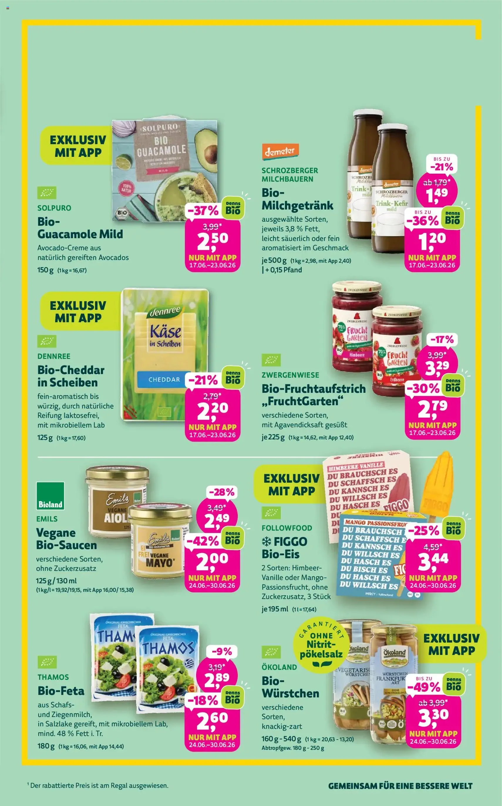 Denns BioMarkt Angebote - Gültiger Prospekt ab 17.06.2026, Seite 3 von insgesamt 14