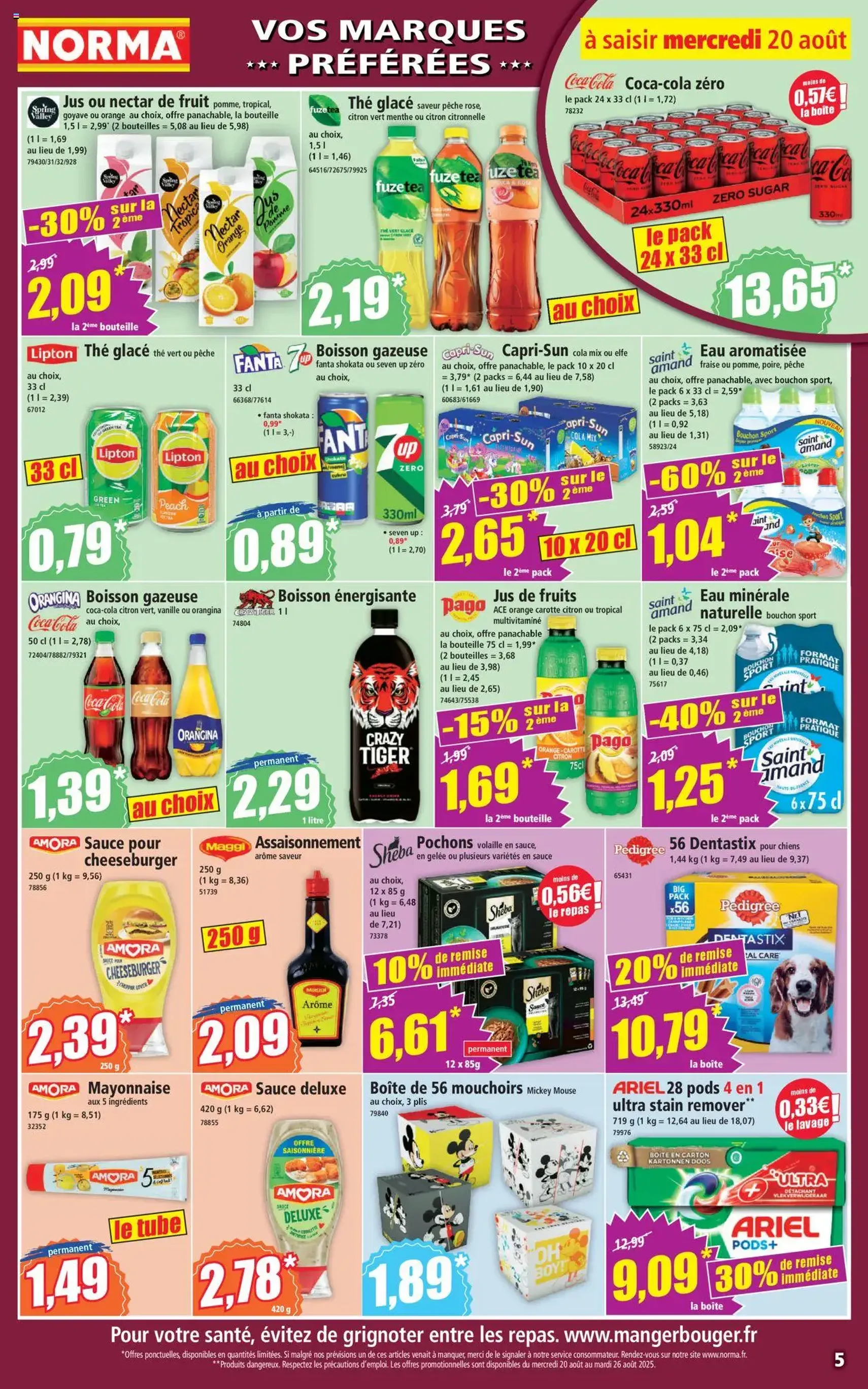Norma catalogue - brochure valable à partir du 20/08/2025, page 5 sur 12 Norma catalogue - brochure valable à partir du 20/08/2025, page 5 sur 12