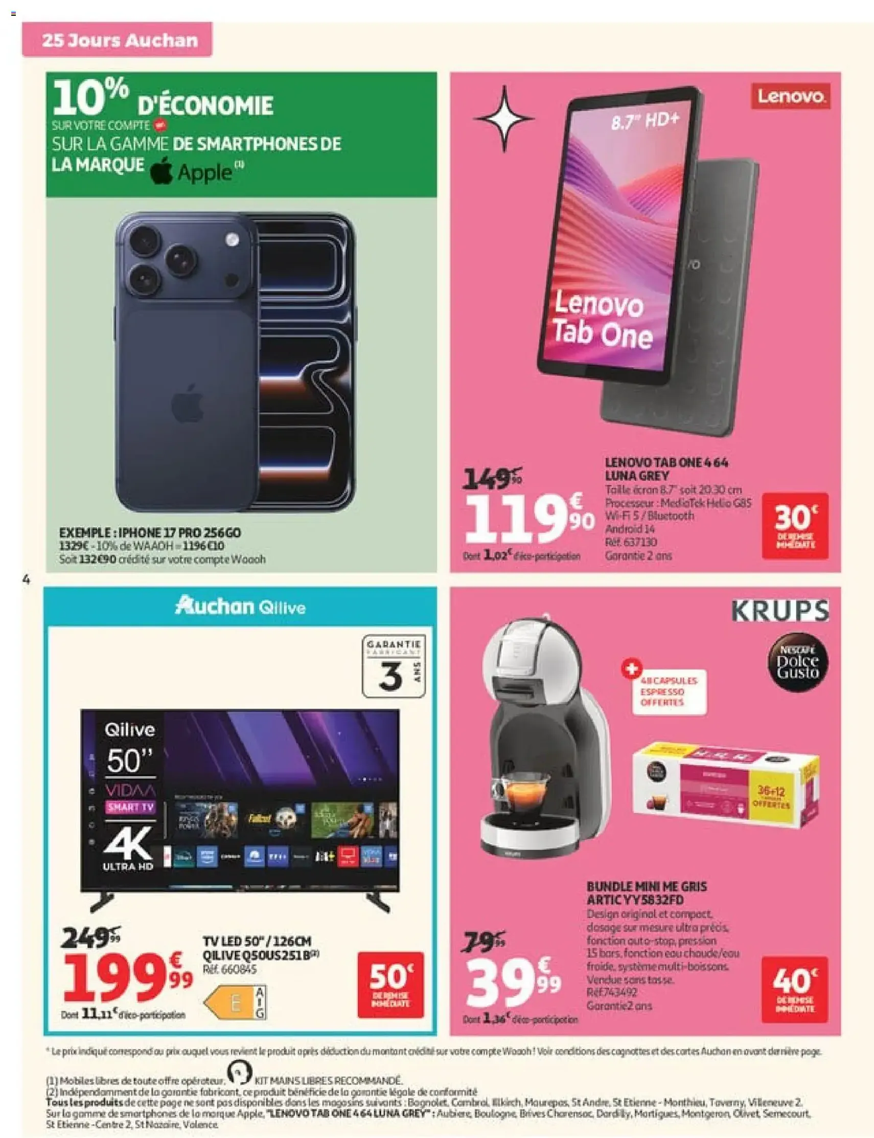 Auchan prospectus - brochure valable à partir du 08/04/2026, page 6 sur 66