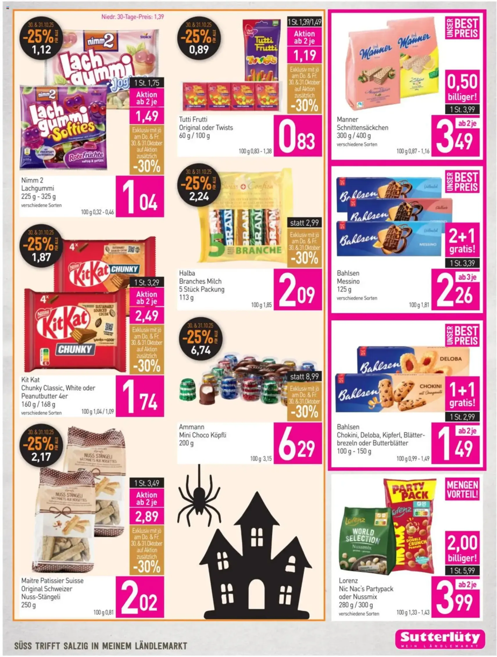 Sutterlüty Flugblatt - Gültiger Prospekt ab 30.10.2025, Seite 15 von insgesamt 24