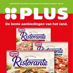 Plus folder week 32 - voorvertoning van de folder geldig vanaf 05-08-2026