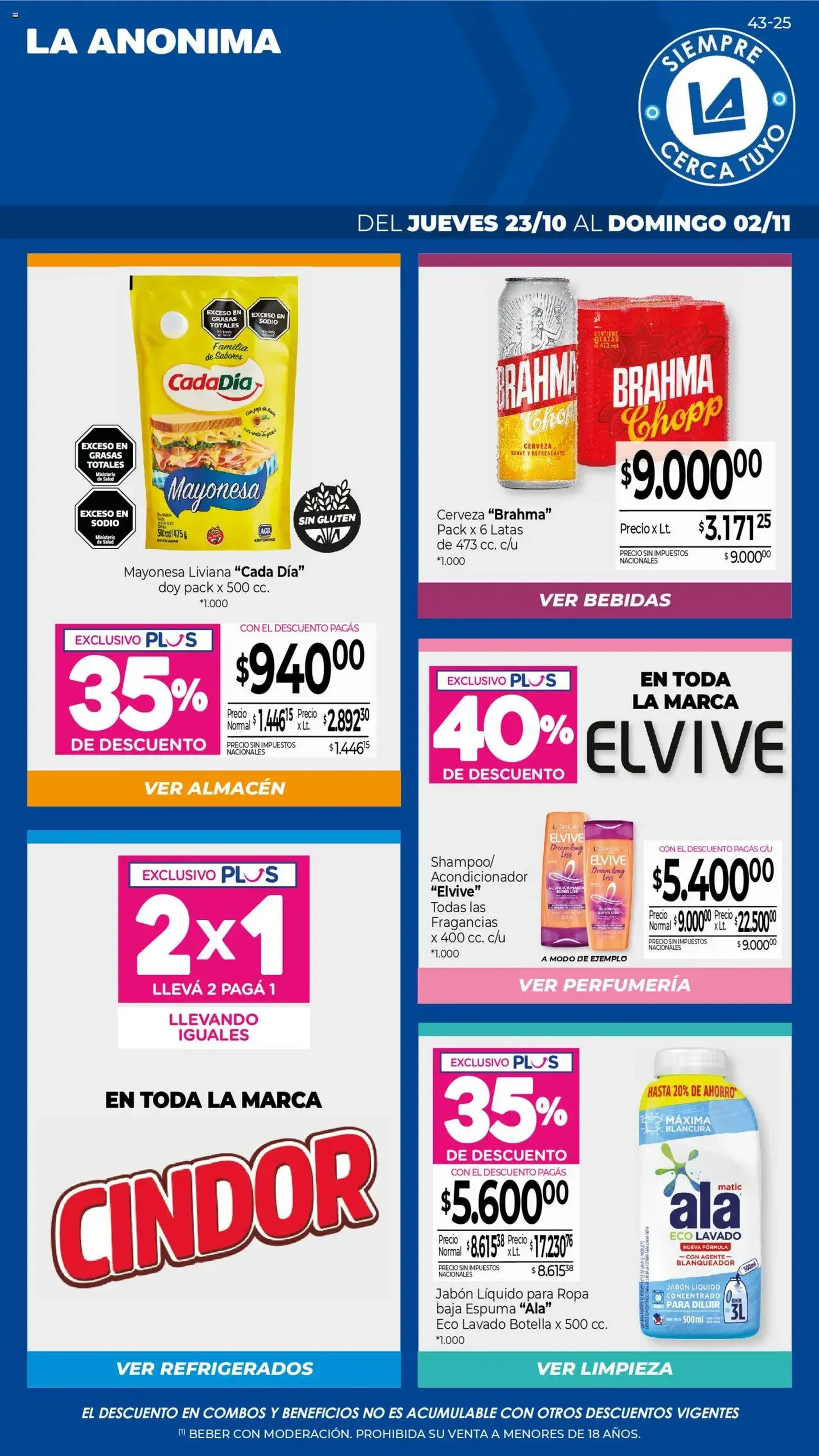 La Anonima catálogo - folleto válido desde 23/10/2025 página 1 de 41 La Anonima catálogo - folleto válido desde 23/10/2025 página 1 de 41