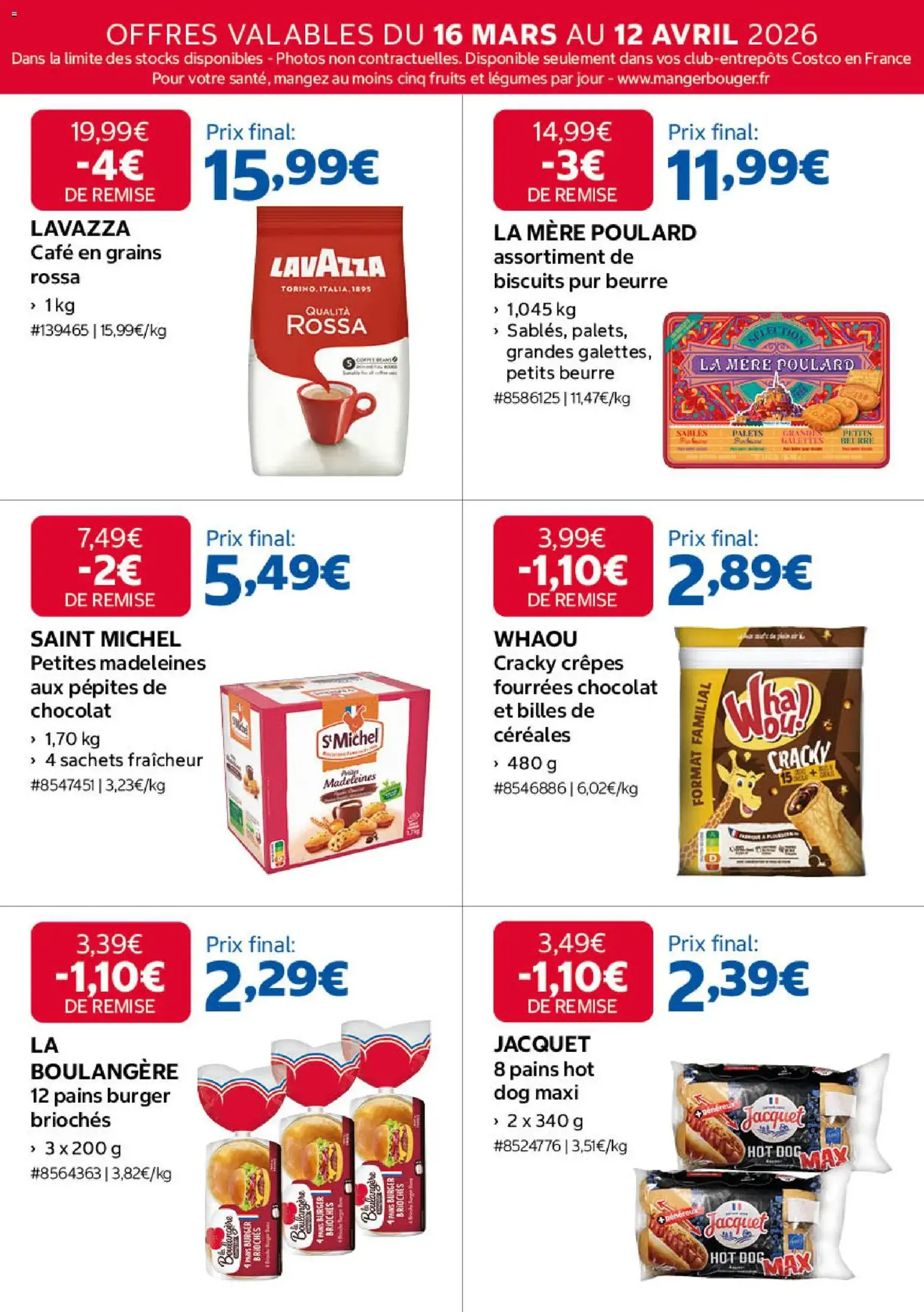 Costco catalogue - brochure valable à partir du 16/03/2026, page 4 sur 16