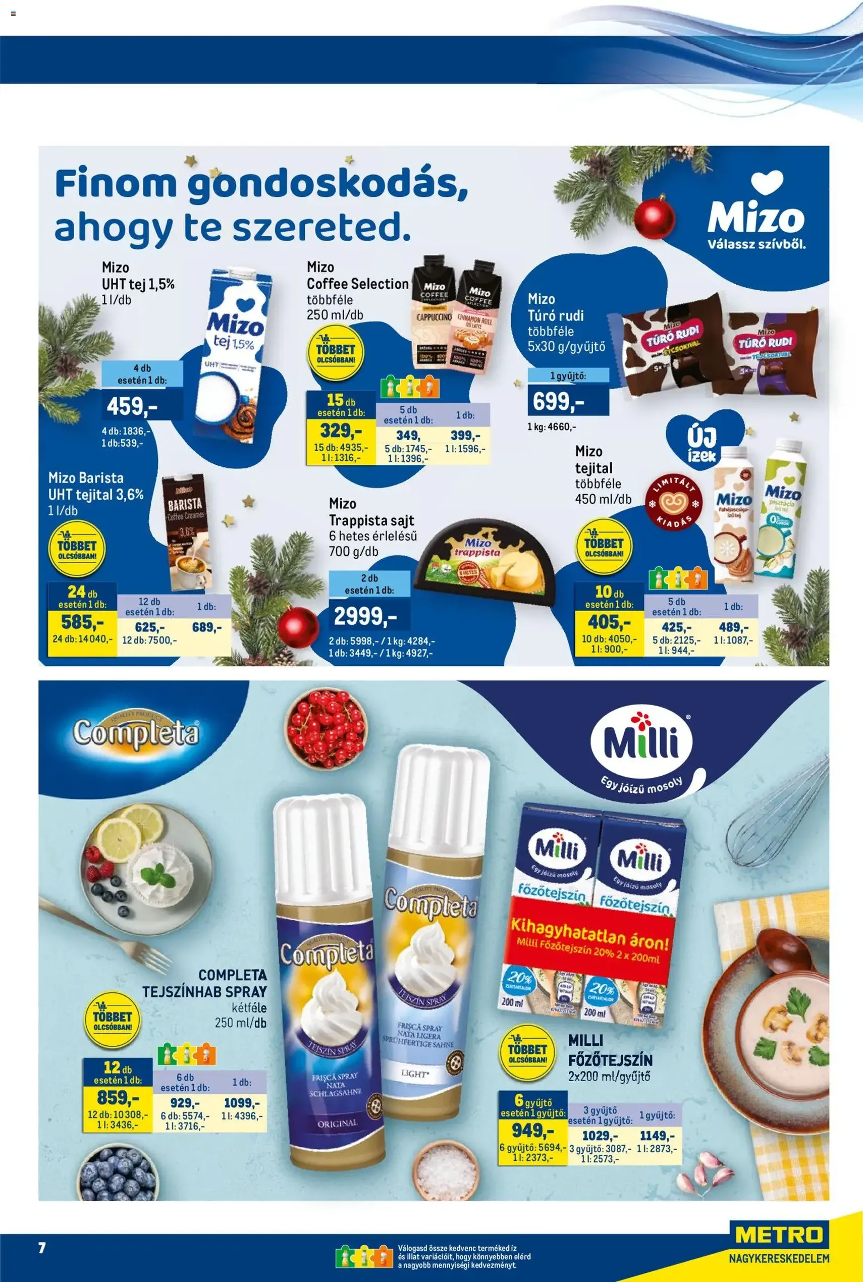 Metro Akciós újság - 2025.11.15. érvényes szórólap 7 oldal 55 oldalból