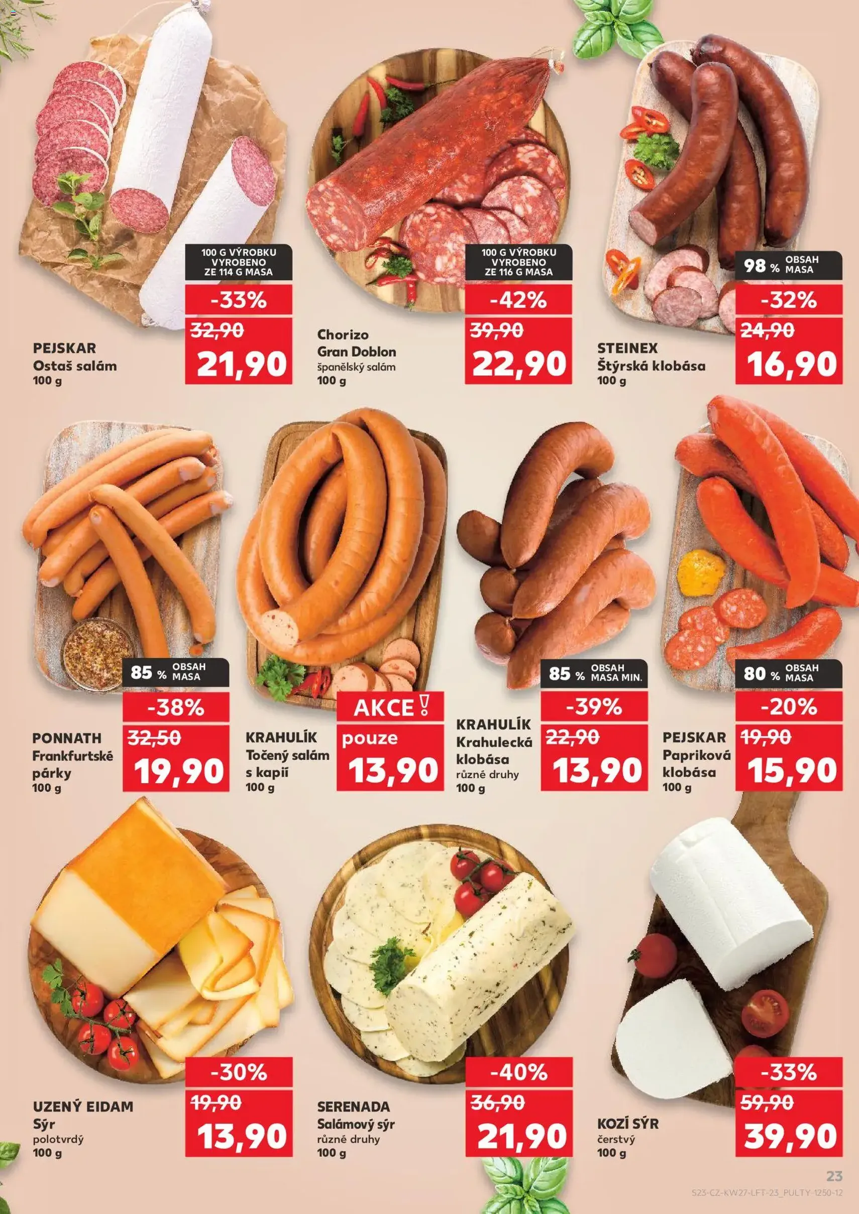 Kaufland leták - platný leták od 01.07.2026 strana 23 z 54