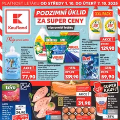 Kaufland leták - náhled letáku platný od 01.10.2025