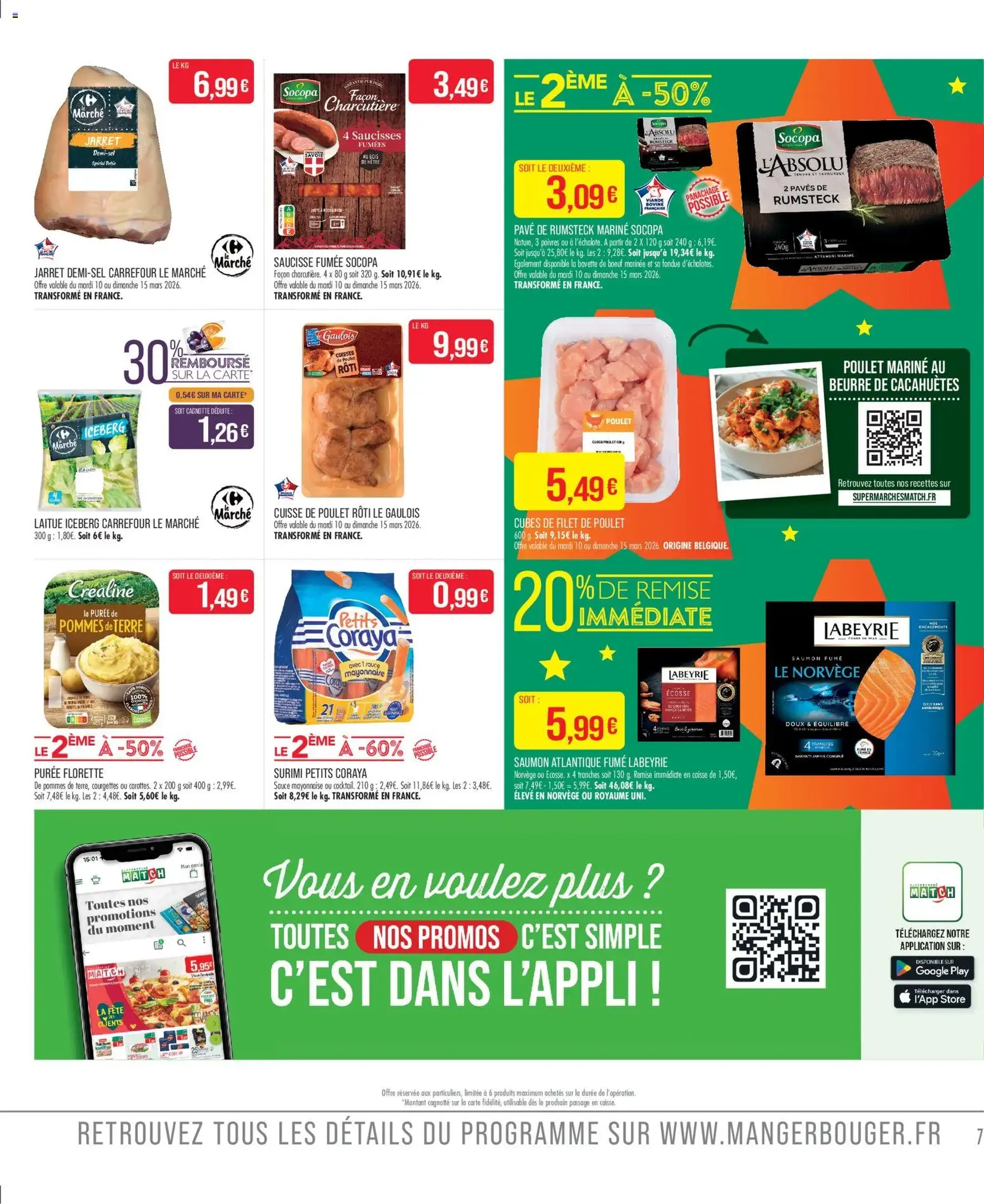 Match Supermarché catalogue - brochure valable à partir du 10/03/2026, page 9 sur 22