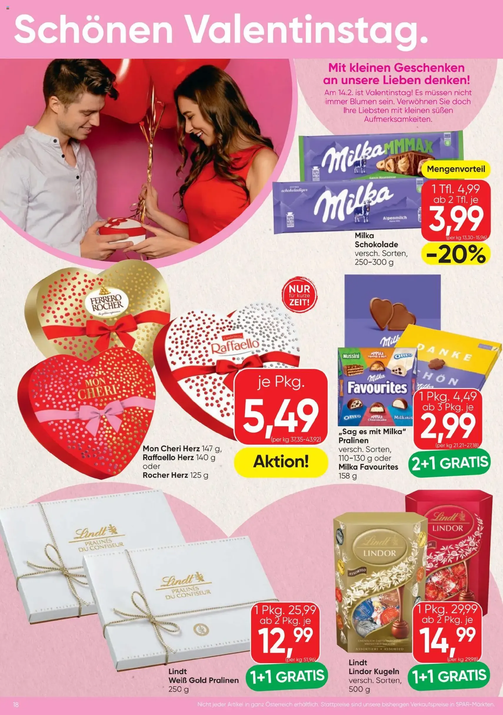 Spar Flugblatt - Gültiger Prospekt ab 29.01.2026, Seite 18 von insgesamt 24