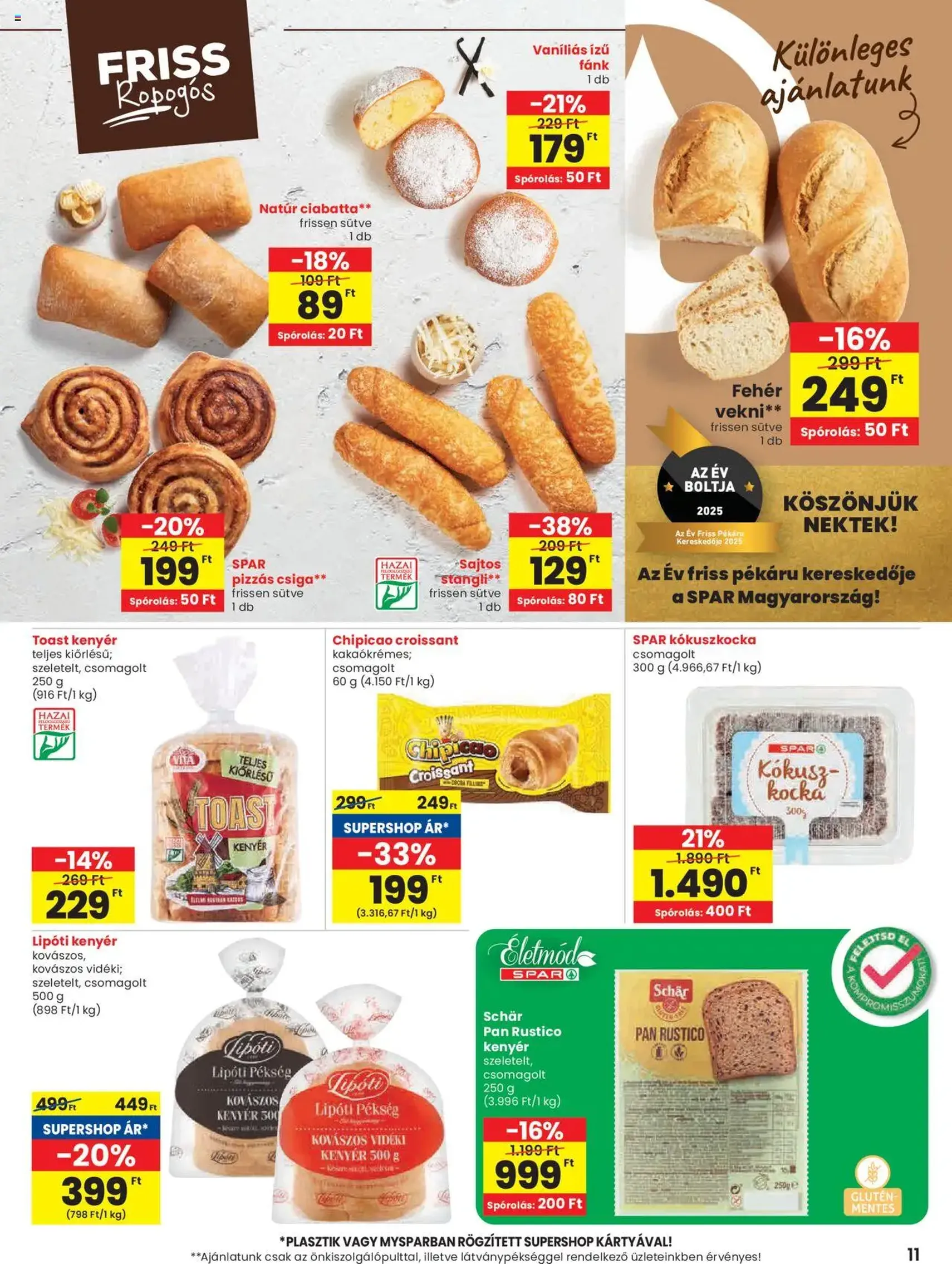 Spar Akciós újság - 2025.09.18. érvényes szórólap 11 oldal 20 oldalból