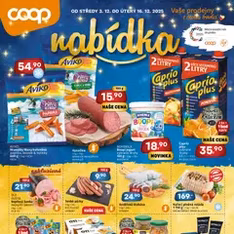 Coop leták - náhled letáku platný od 03.12.2025