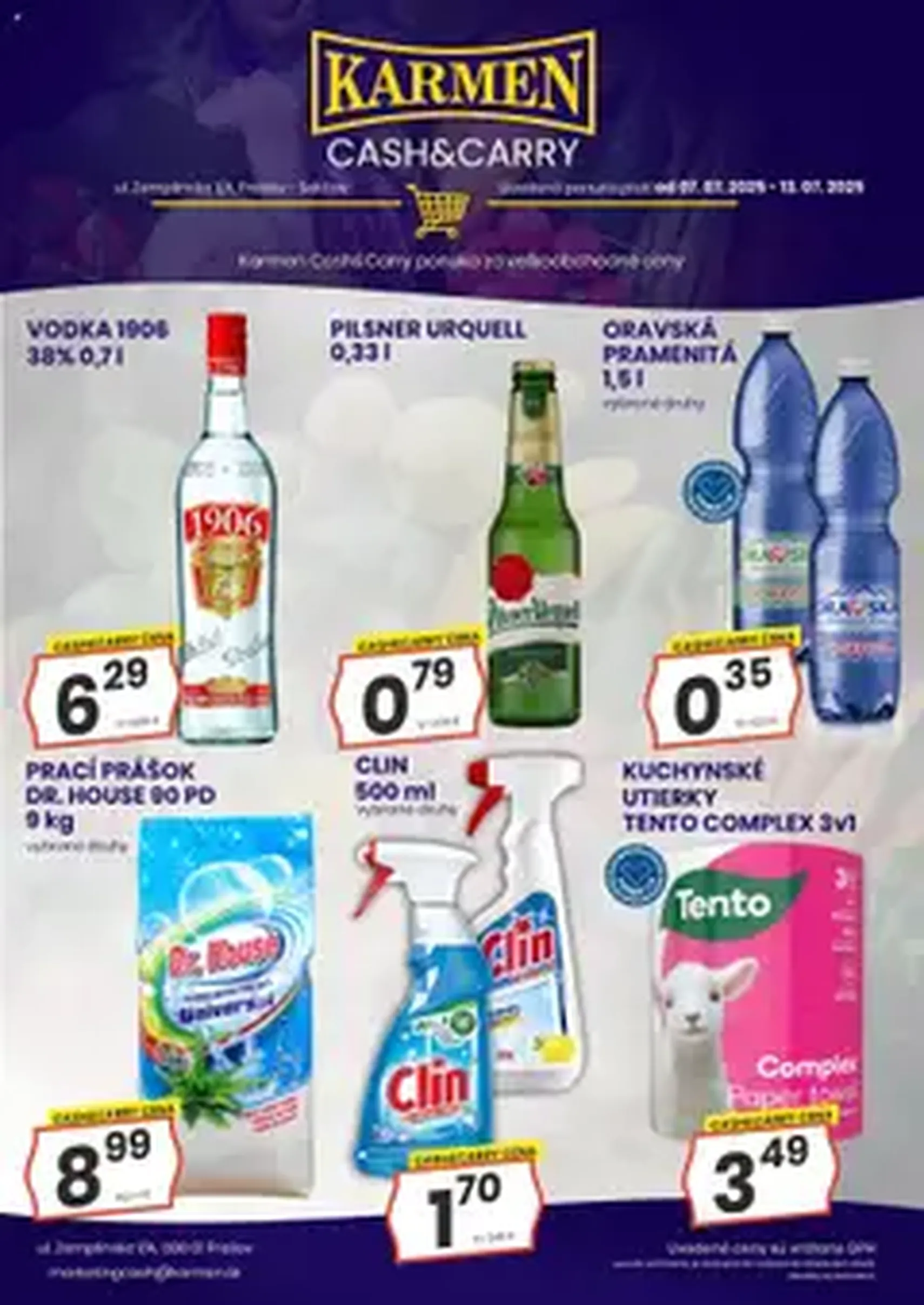 KARMEN CBA leták - platný leták od 07.07.2025 strana 1 z 1