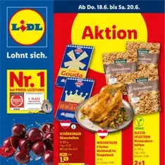 Lidl Flugblatt - Prospekt Vorschau gültig ab 18.06.2026