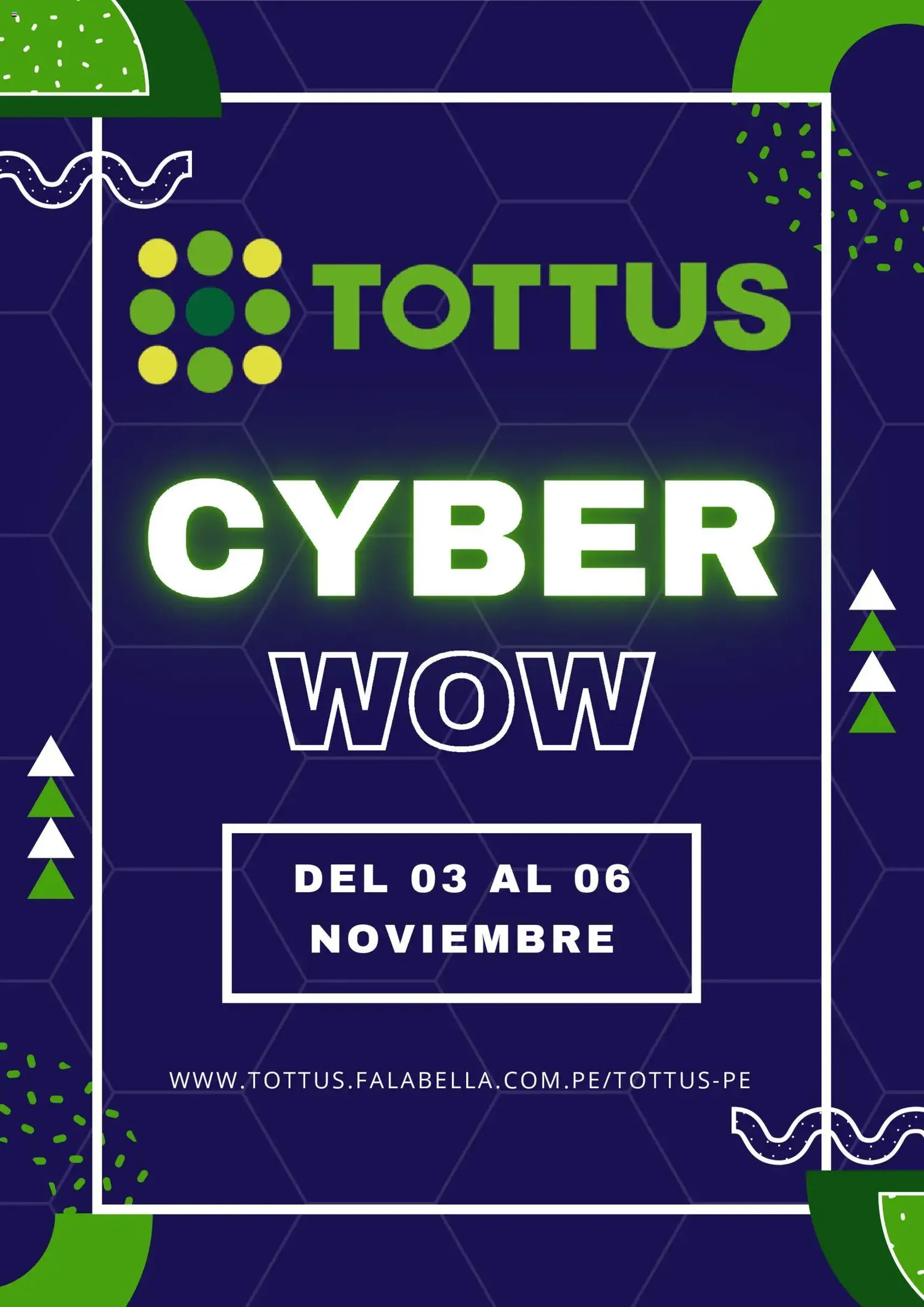 Tottus - Cyber Wow - folleto válido desde 03/11/2025 página 1 de 8