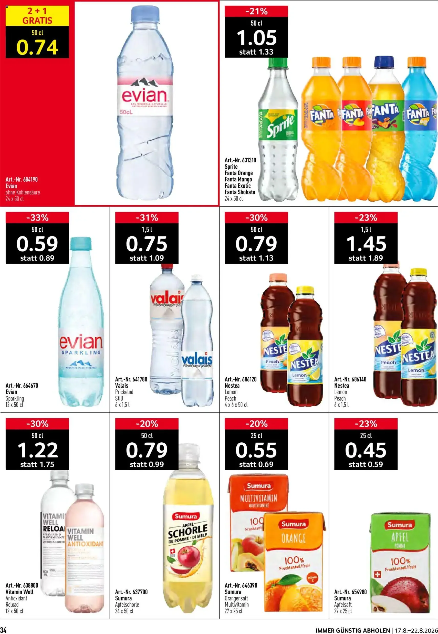 Prodega aktionen - Gültiger Prospekt ab 17.08.2026, Seite 34 von insgesamt 40
