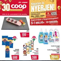 COOP Akciós újság - szórólap előnézete érvényes 2025.10.30. -tól COOP Akciós újság - szórólap előnézete érvényes 2025.10.30. -tól
