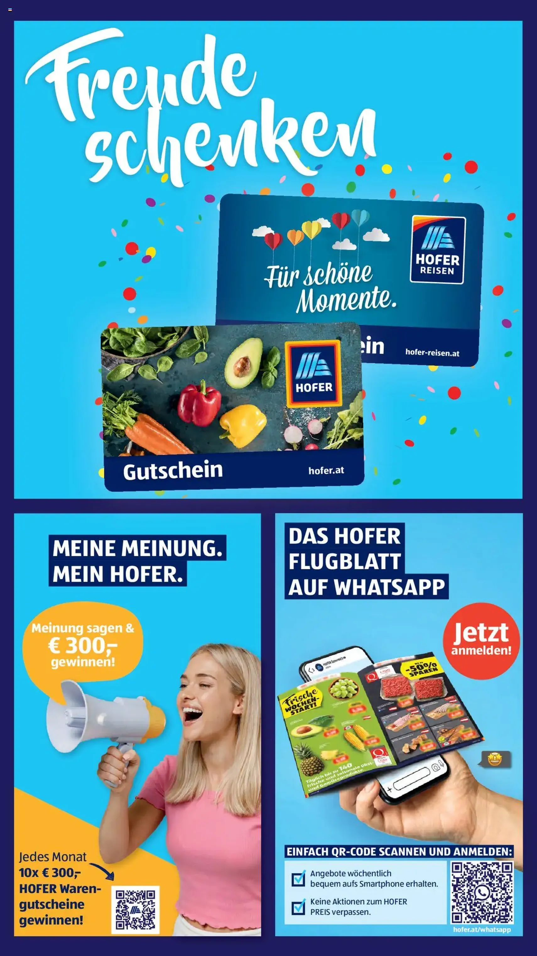 Hofer Flugblatt - Gültiger Prospekt ab 29.08.2025, Seite 3 von insgesamt 37