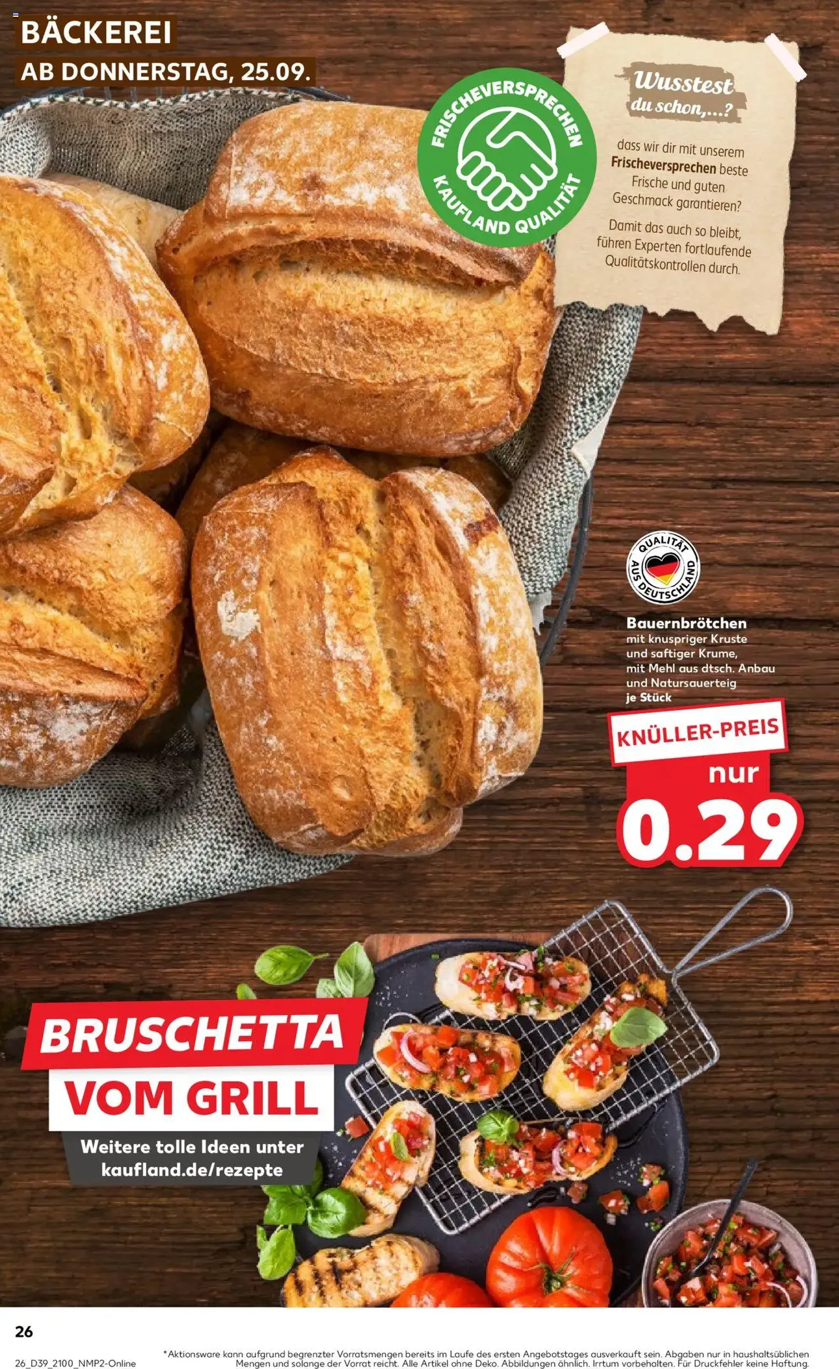 Kaufland Prospekt - Gültiger Prospekt ab 25.09.2025, Seite 26 von insgesamt 60