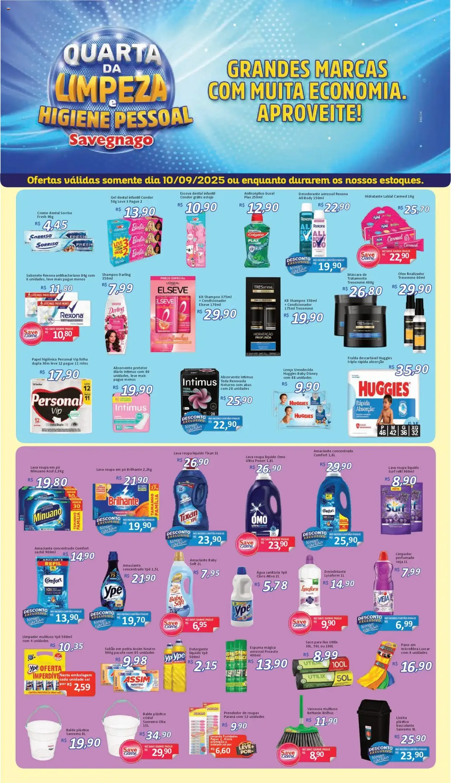 Savegnago - Ofertas da semana - folheto válido a partir de 10/09/2025 página 1 de 2