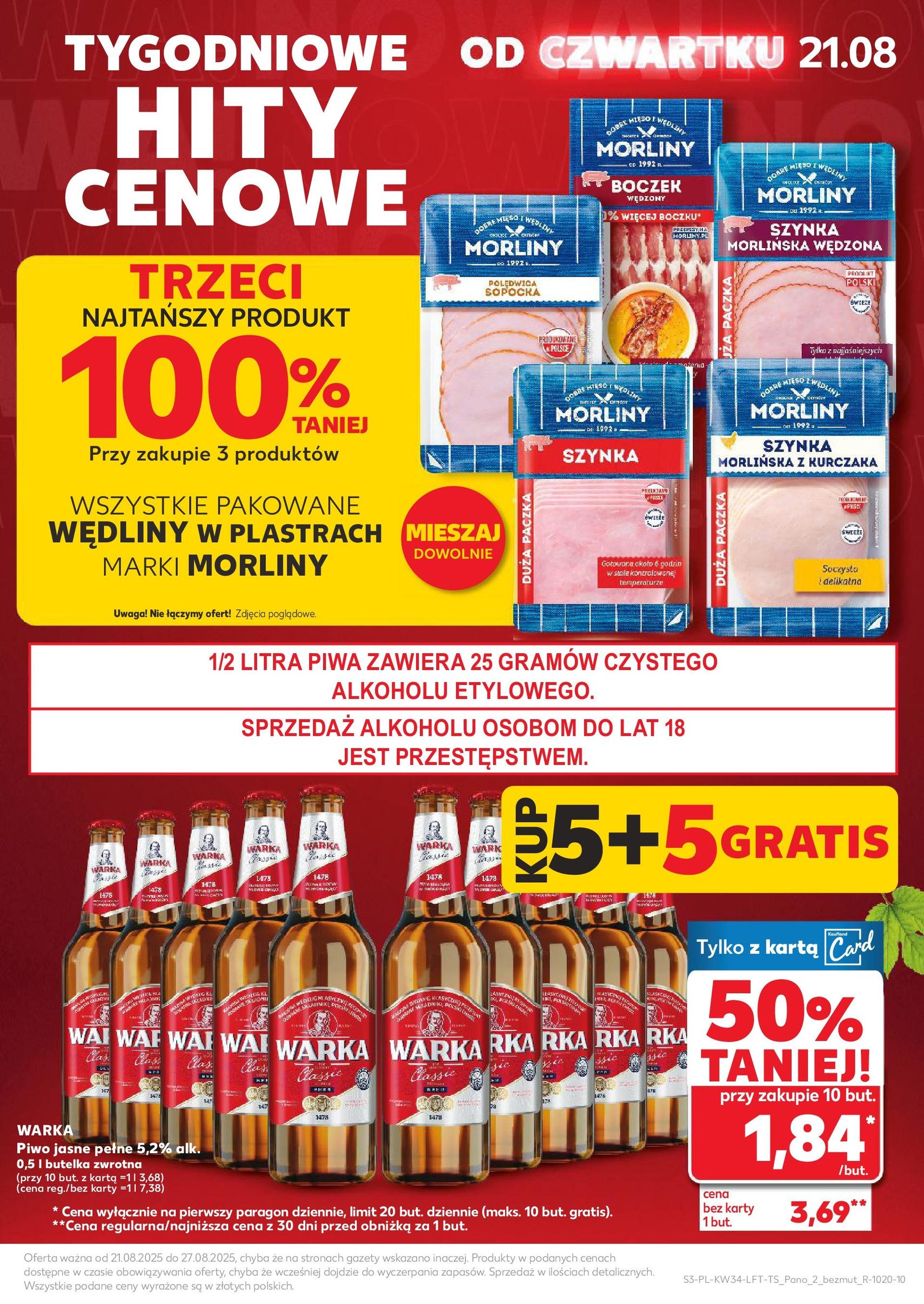 Kaufland gazetka - ważny gazetka od 21.08.2025 strona 3 z 54 Kaufland gazetka - ważny gazetka od 21.08.2025 strona 3 z 54
