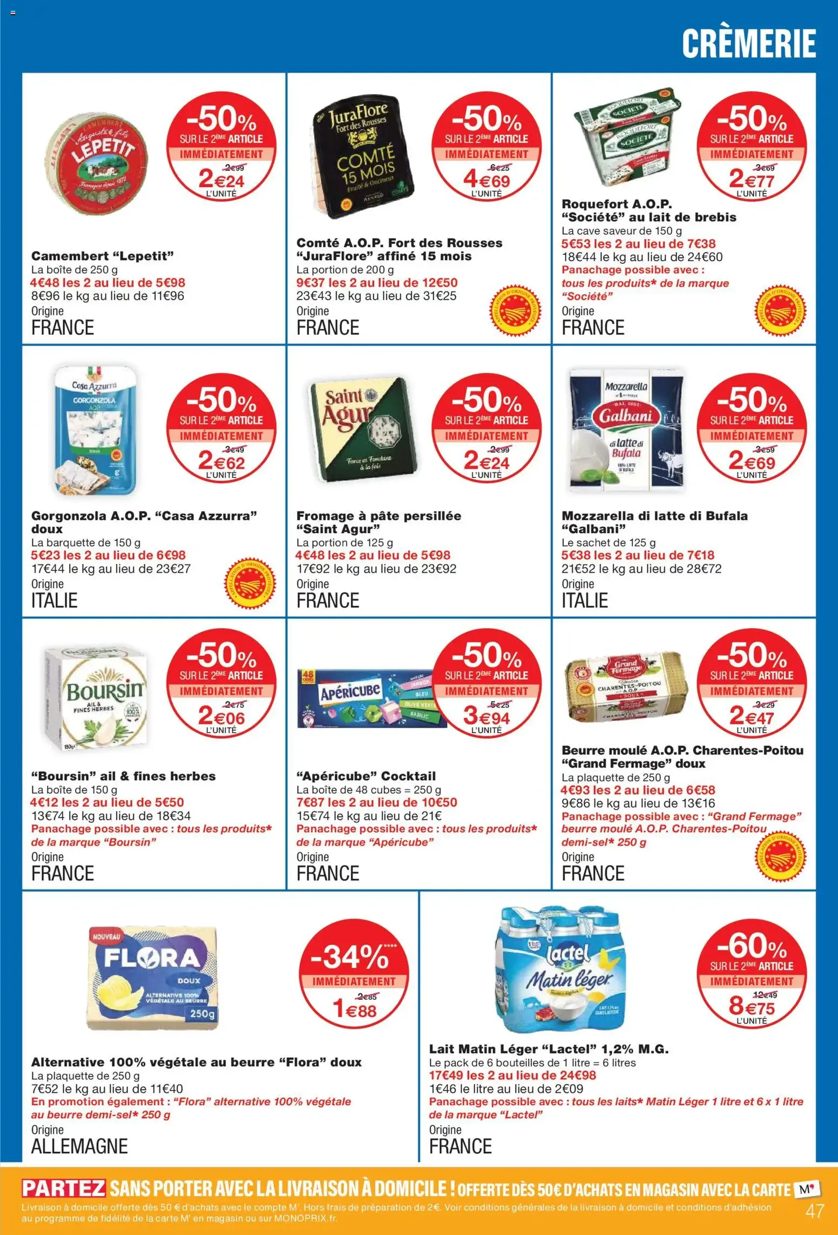 Monoprix catalogue - brochure valable à partir du 24/03/2026, page 47 sur 66