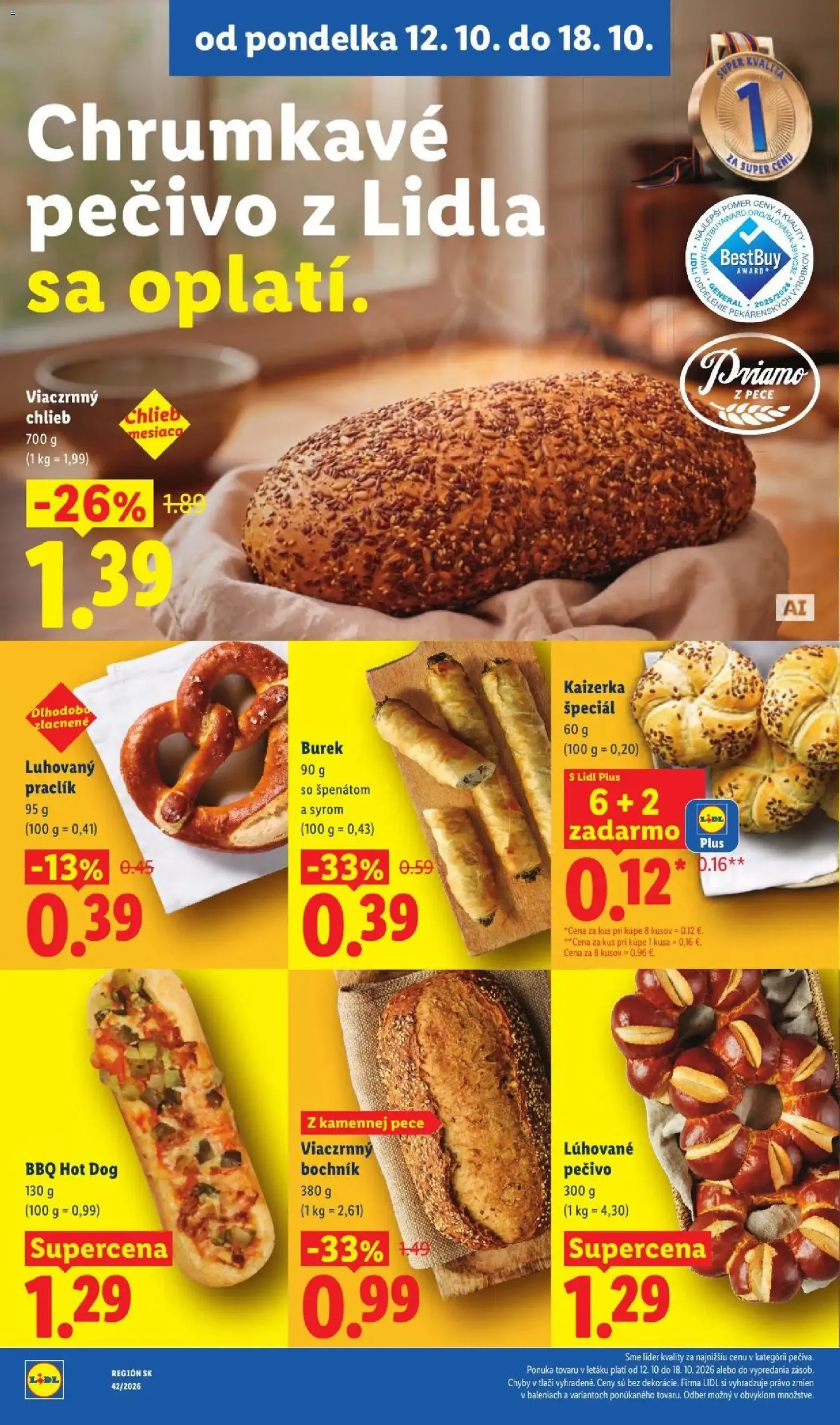 Lidl leták - platný leták od 12.10.2026 strana 16 z 126