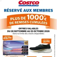 Costco catalogue - Prévisualisation du catalogue valable à partir du 28/09/2026