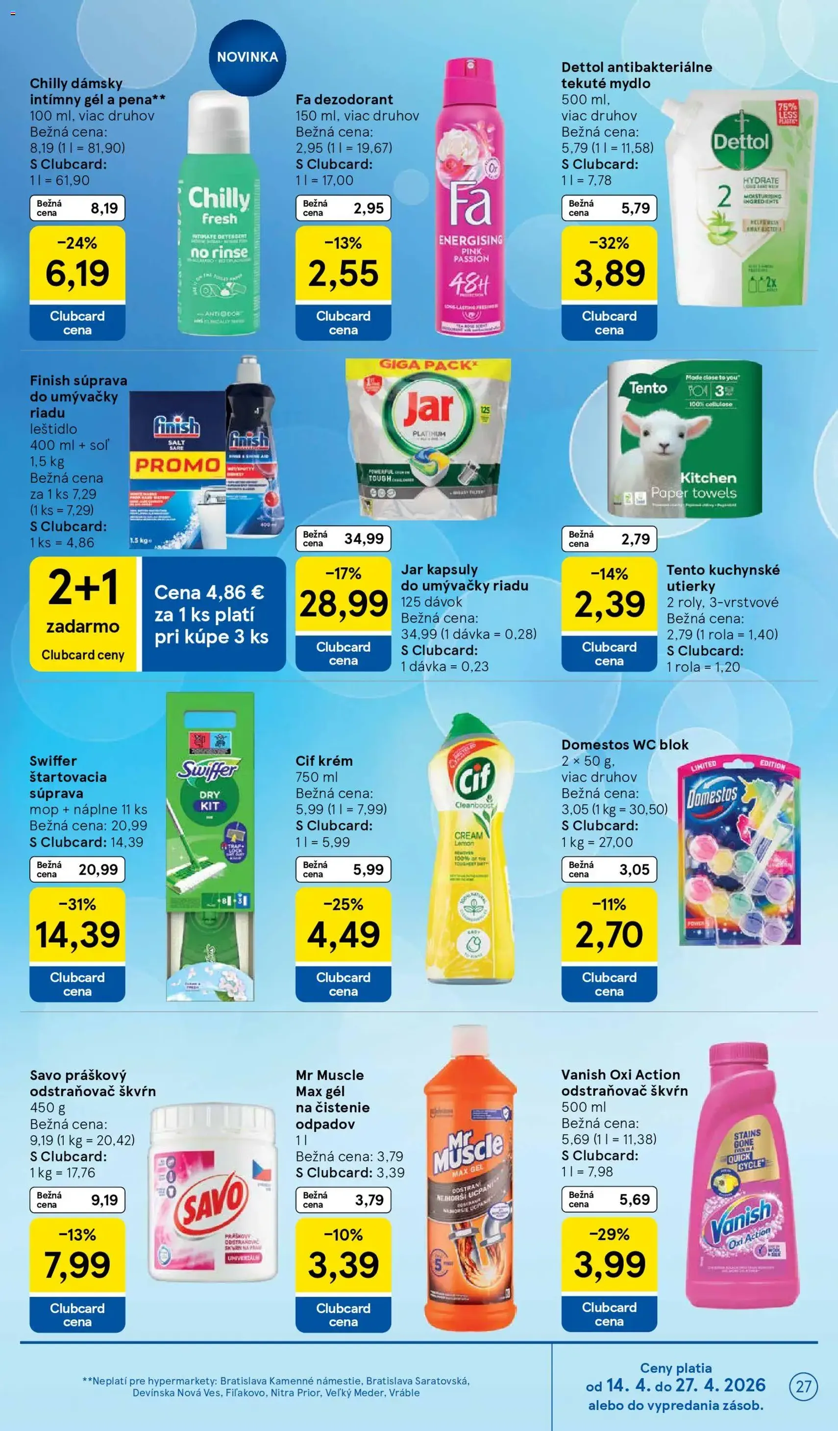 Tesco Hypermarket - leták - platný leták od 15.04.2026 strana 27 z 37