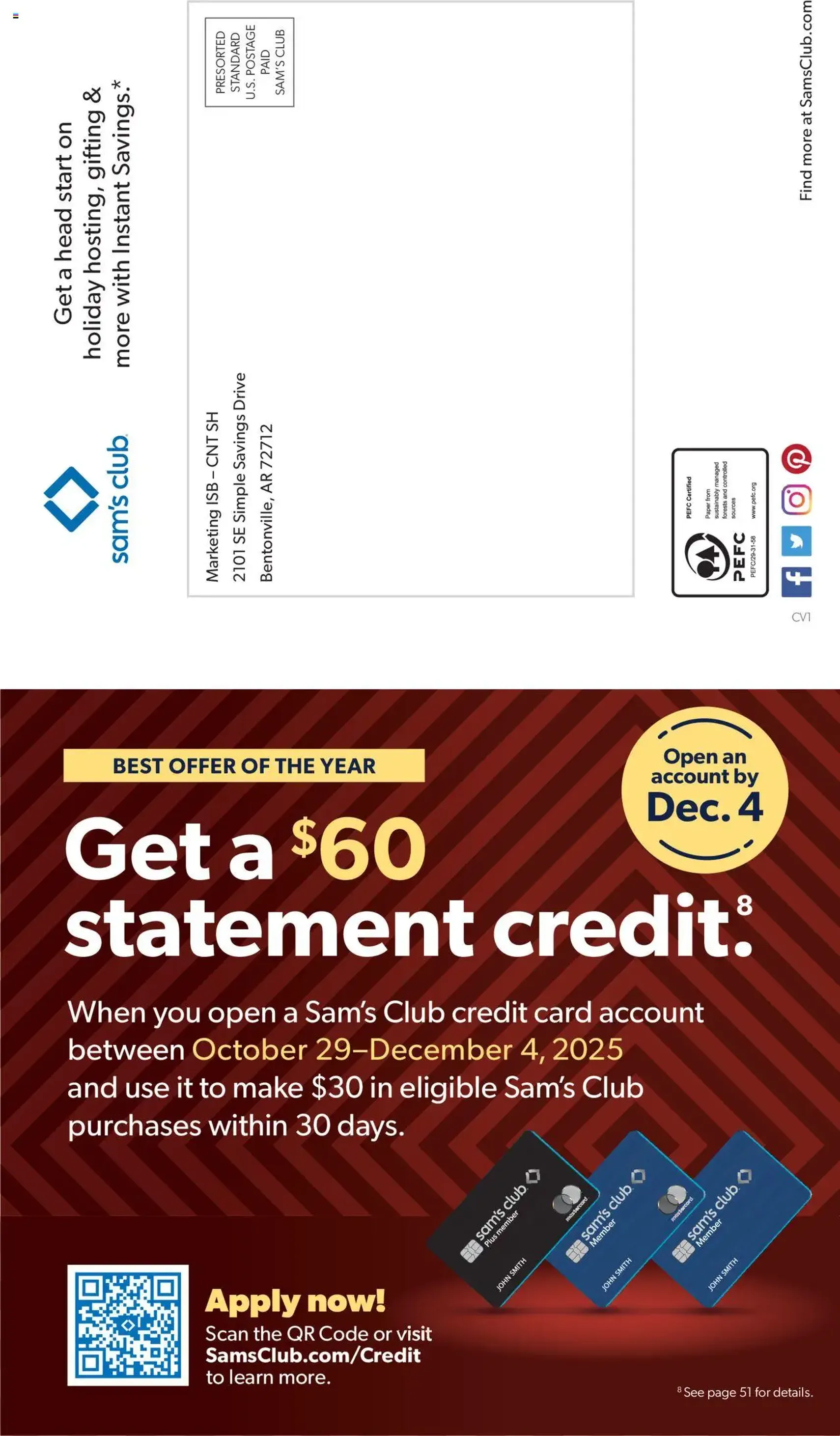 Sam's Club Black Friday - valid flyer from 10/29/2025, page 52 of 52