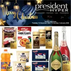 President Hyper Specials - Flyer preview valid from 16/12/2025